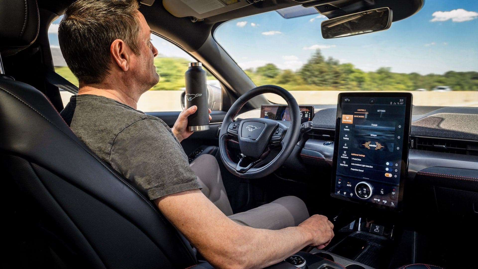 Ford’s Answer to Autopilot and Super Cruise Is Co-Pilot360 on the Mustang Mach-E