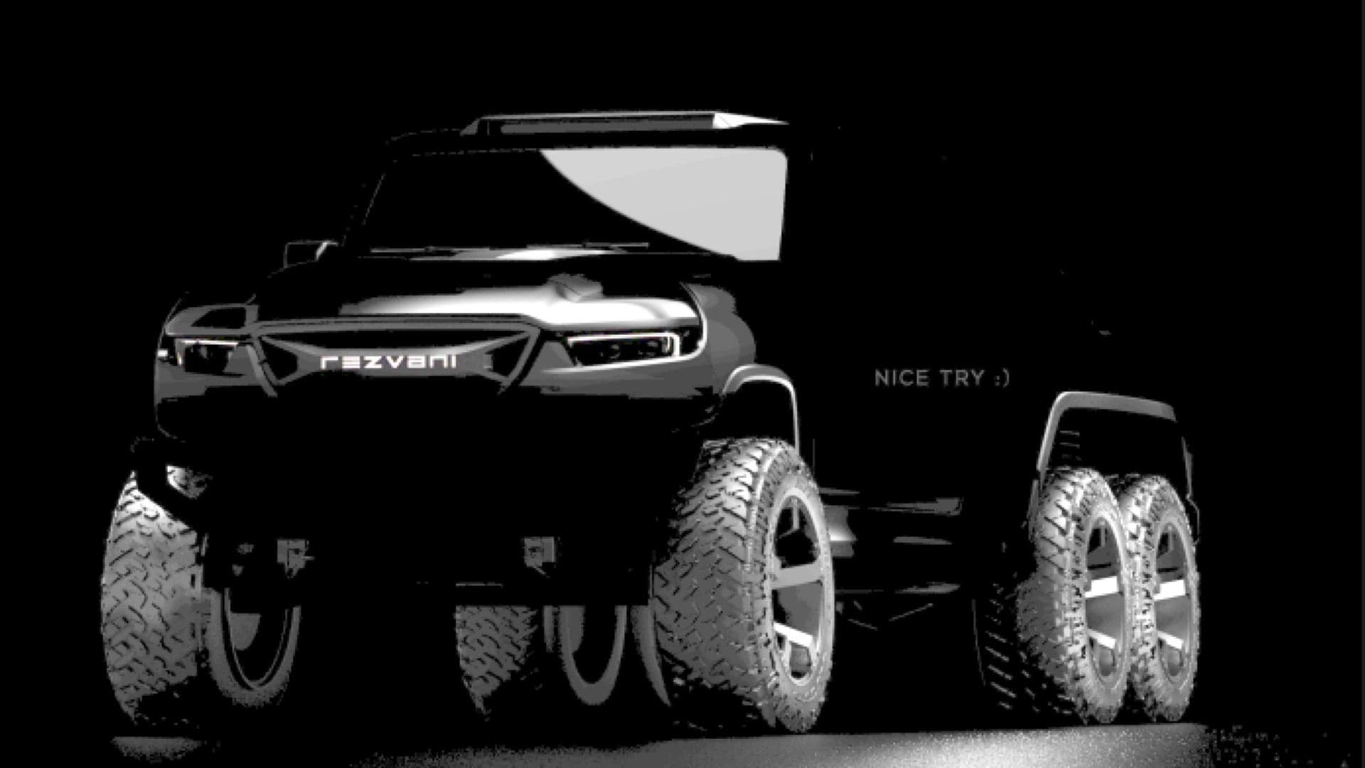 The Rezvani Hercules 6×6 Is a Tacti-Cool Off-Roader With Optional Bulletproofing