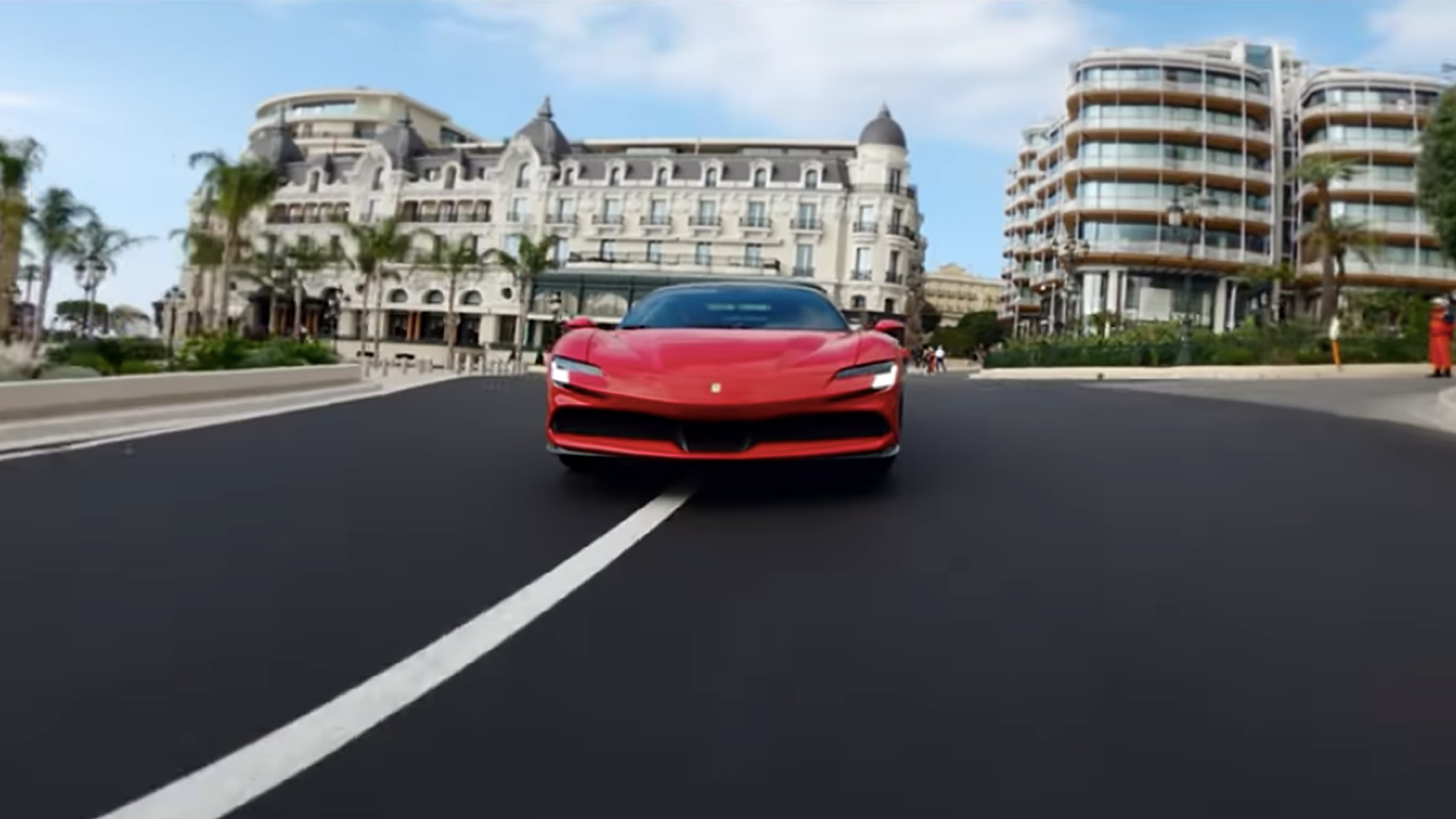 Watch Charles LeClerc Storm Monaco With A 1,000 HP Ferrari In Le Grand Rendez-Vous