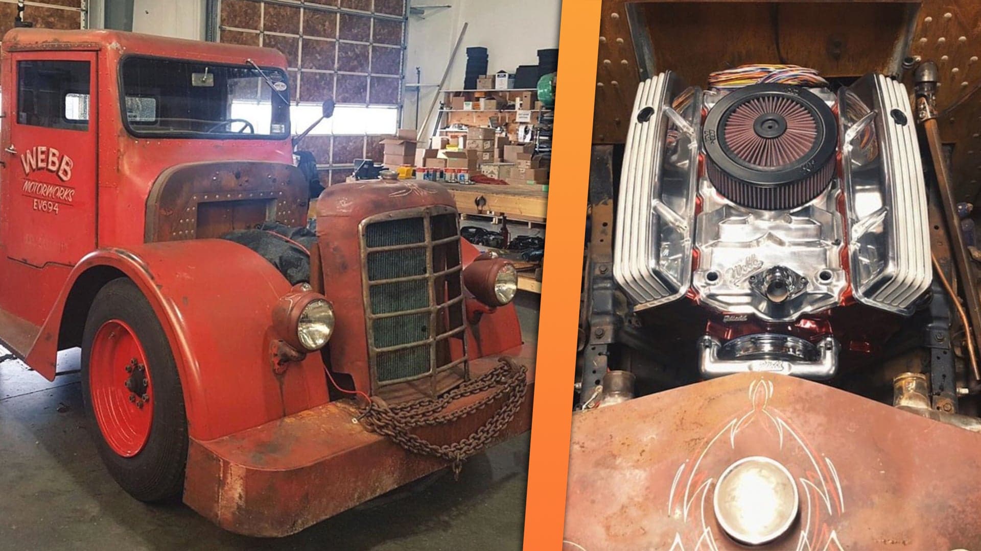 There’s an Electric Motor Hidden Inside This 85-Year-Old Truck’s Small-Block V8