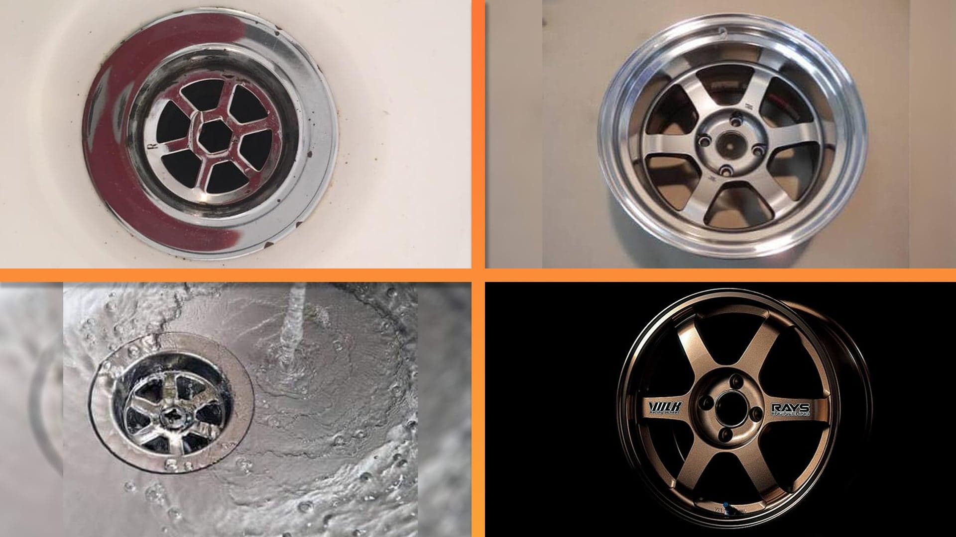 Have You Noticed That Classic Japanese Car Wheels Look Like Sink Drains?