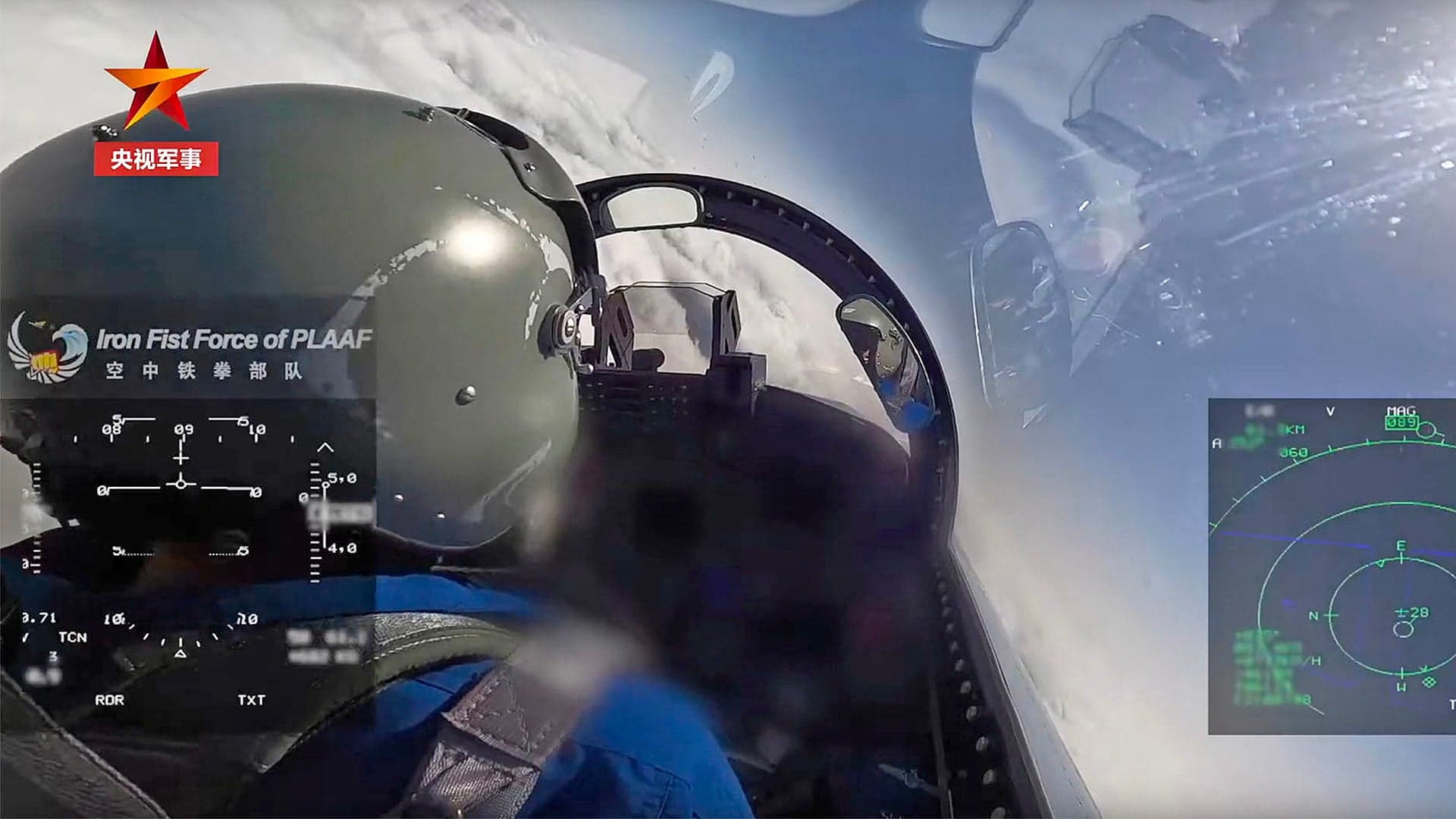 This Rare Cockpit Video Of Chinese Fighter Pilots Dogfighting Offers Unique Insights