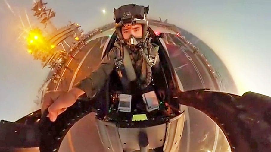 Celebrate 4th Of July With This Exhilarating F/A-18 Super Hornet Cockpit Footage