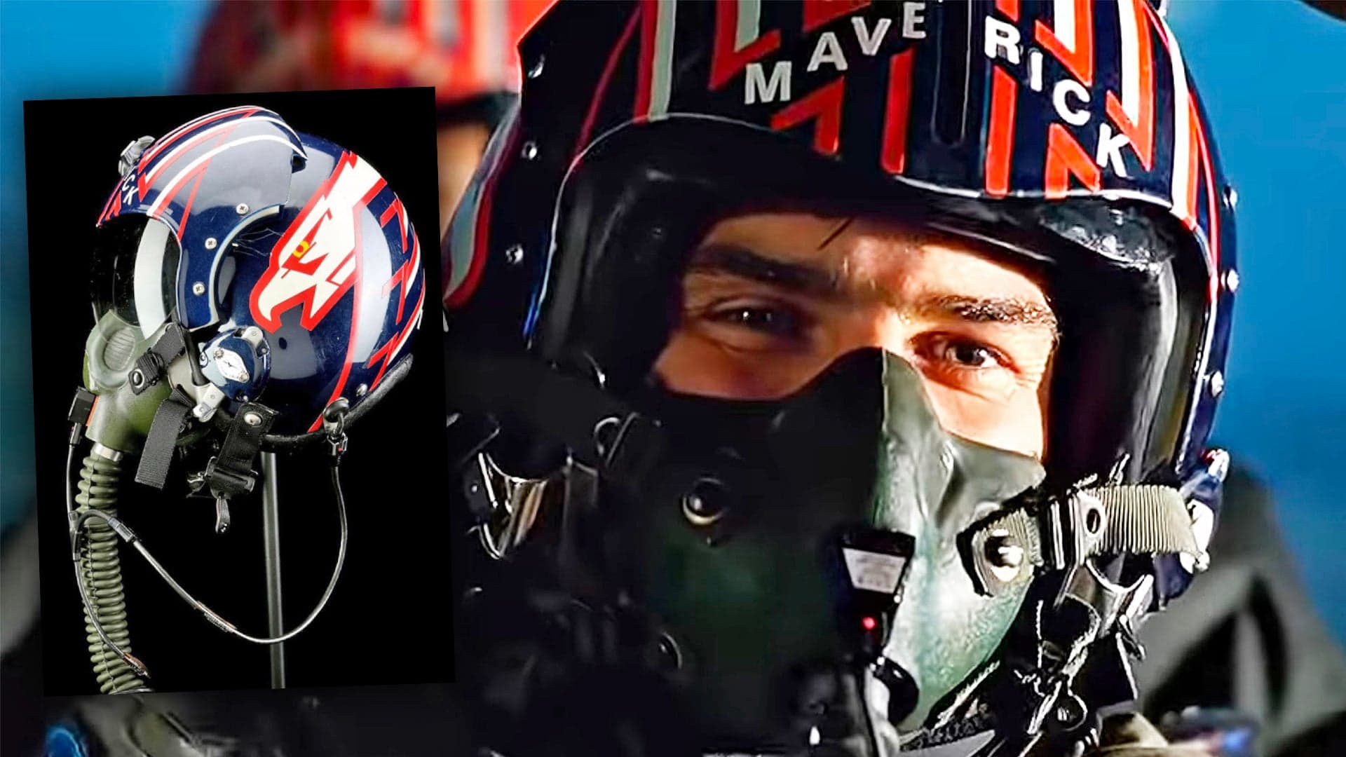 Tom Cruise’s Original “Maverick” Fighter Pilot Helmet From Top Gun Is Up For Auction