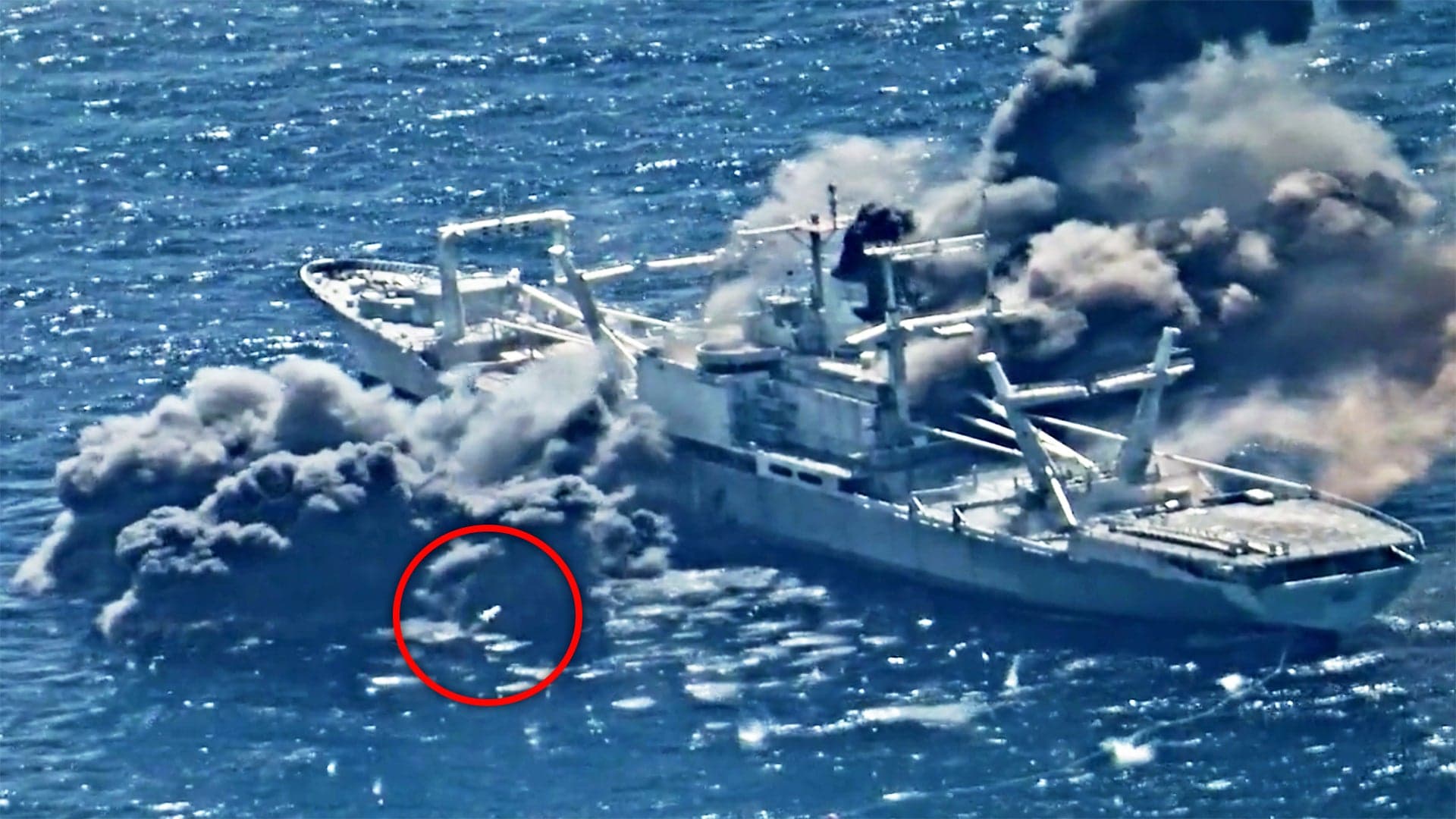 Watch Three Anti-Ship Missiles Rip Through USS Durham During RIMPAC Sinking Exercise (Updated)