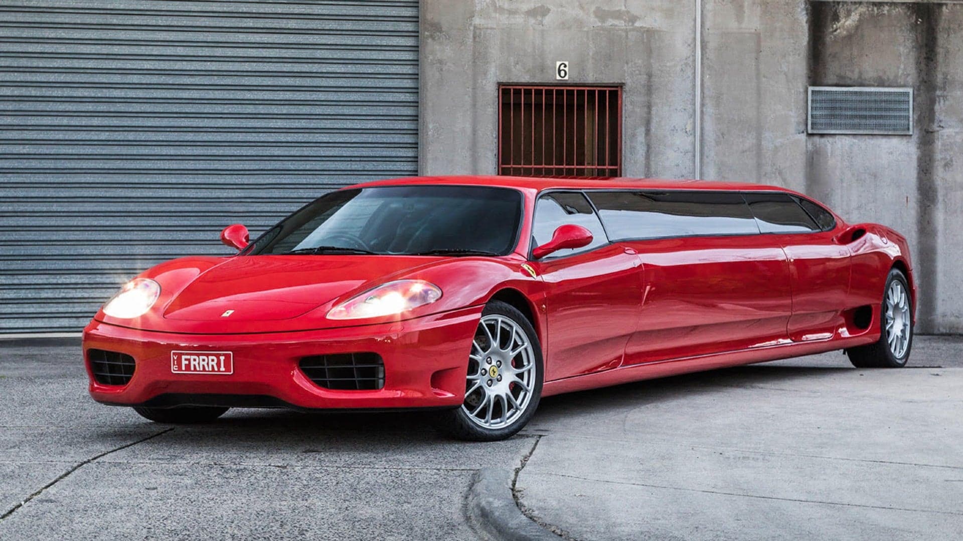 Someone Really Turned a Ferrari 360 Modena Into a $285K Stretch Limo