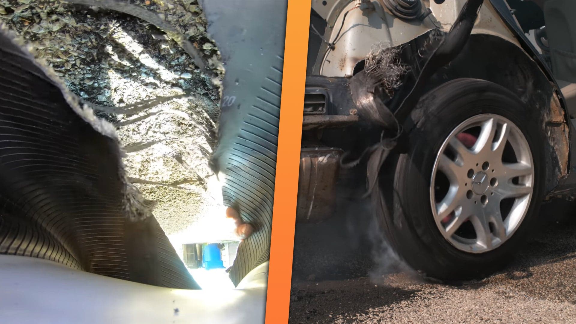 You’ve Probably Never Seen an Explosive Burnout Filmed From Inside the Tire