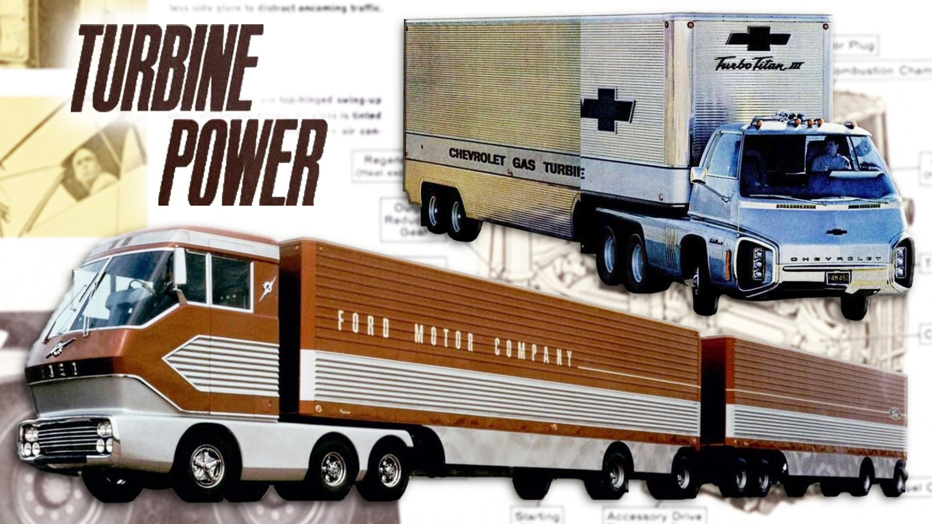 The Turbine Truck Wars: Inside Ford and Chevy’s Jet Age Battle for a Better Semi-Truck