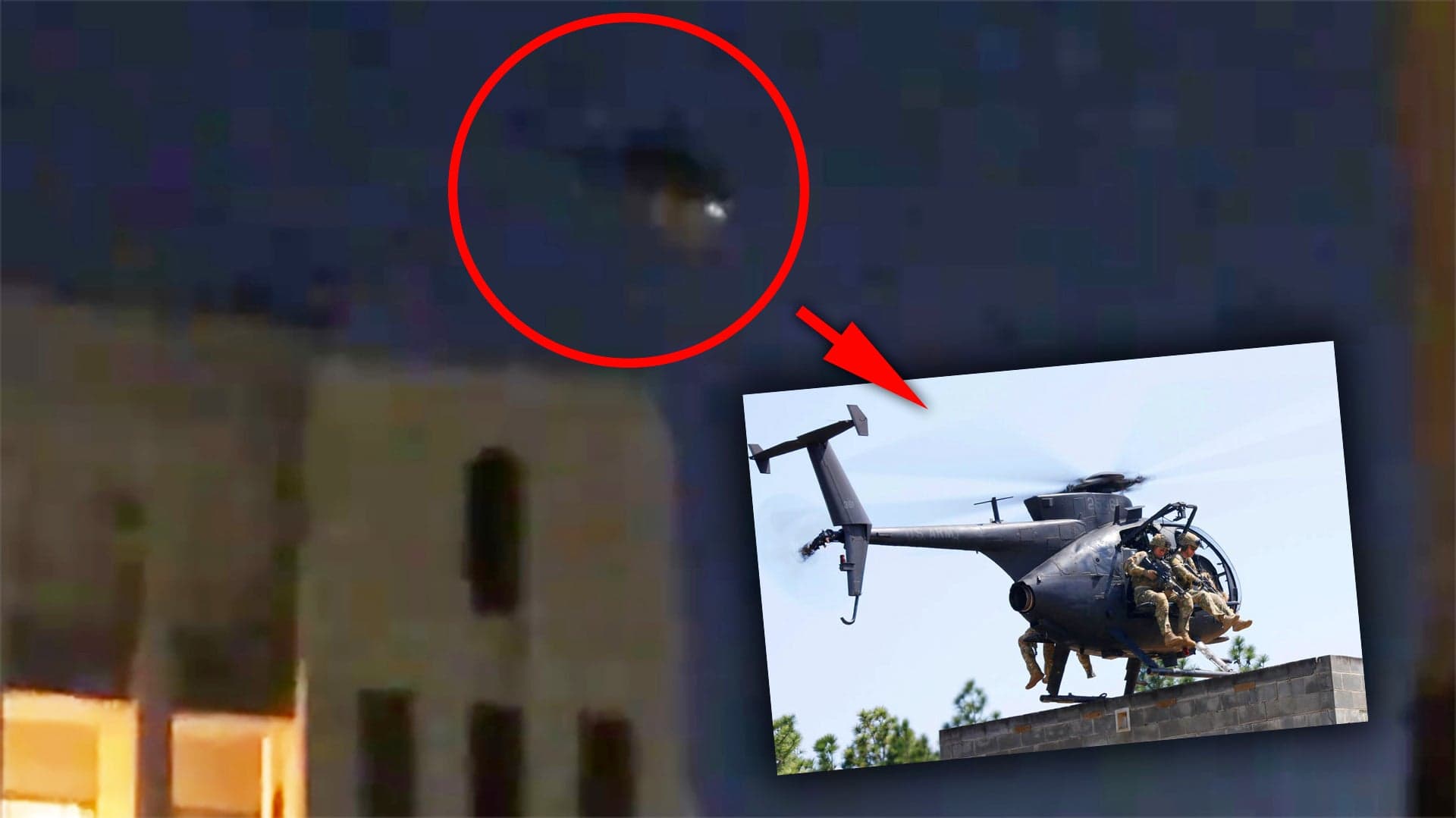 Here’s What All Those Black Helicopters Were Doing Zipping Around Los Angeles Last Night