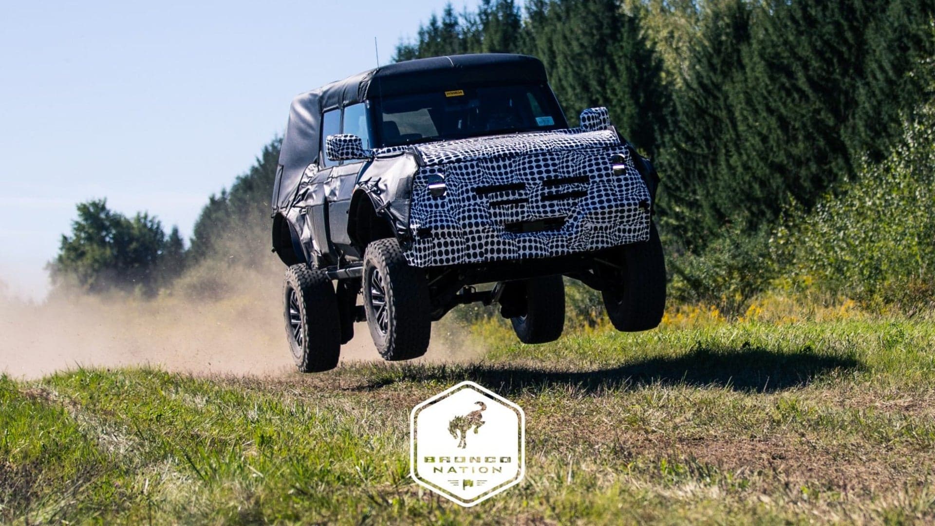 The Ford Bronco Raptor Prototype Proves It Can Jump Just Like Its F-150 Sibling