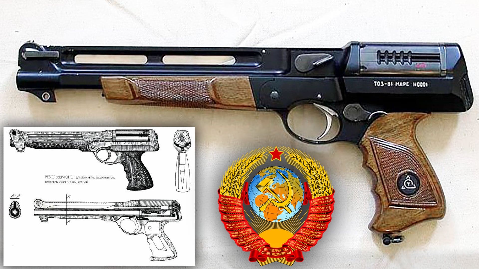 The TOZ-81 ‘Mars’ Gun Was The Soviet Union’s Ultimate Space Revolver
