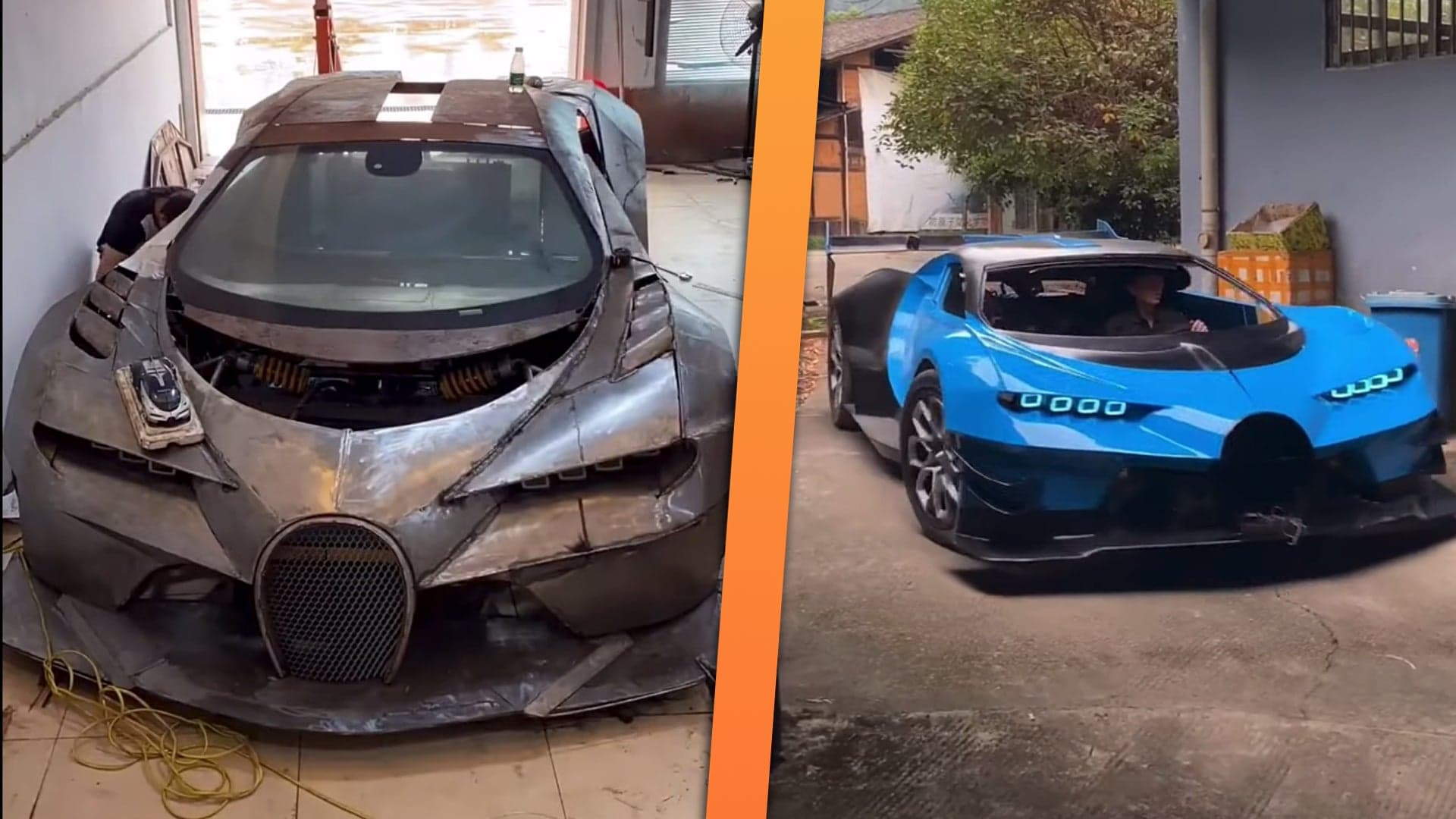 Bugatti Vision Gran Turismo Replica Built by Chinese Mechanic Is Fully Drivable