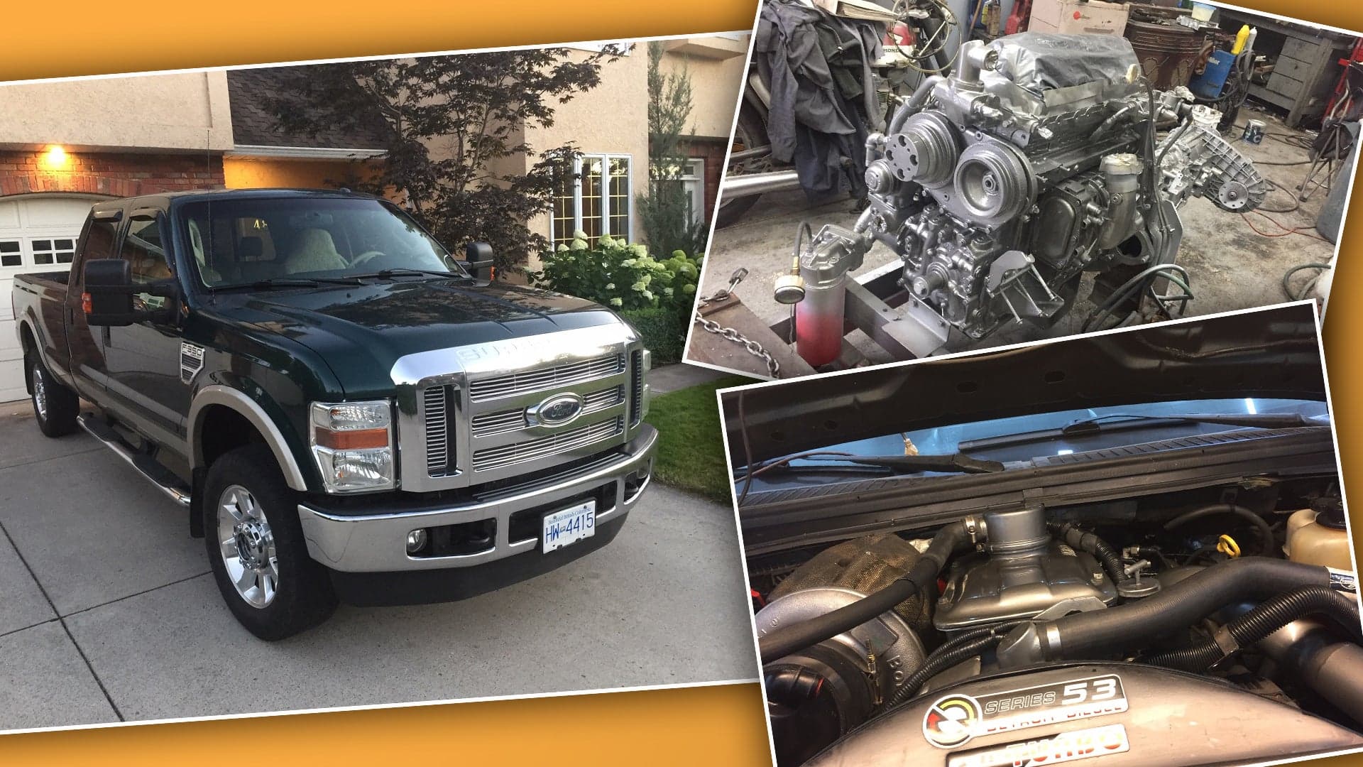 Swapping a 40-Year-Old Detroit Diesel Into a 2009 Ford Super Duty Takes So Much Work