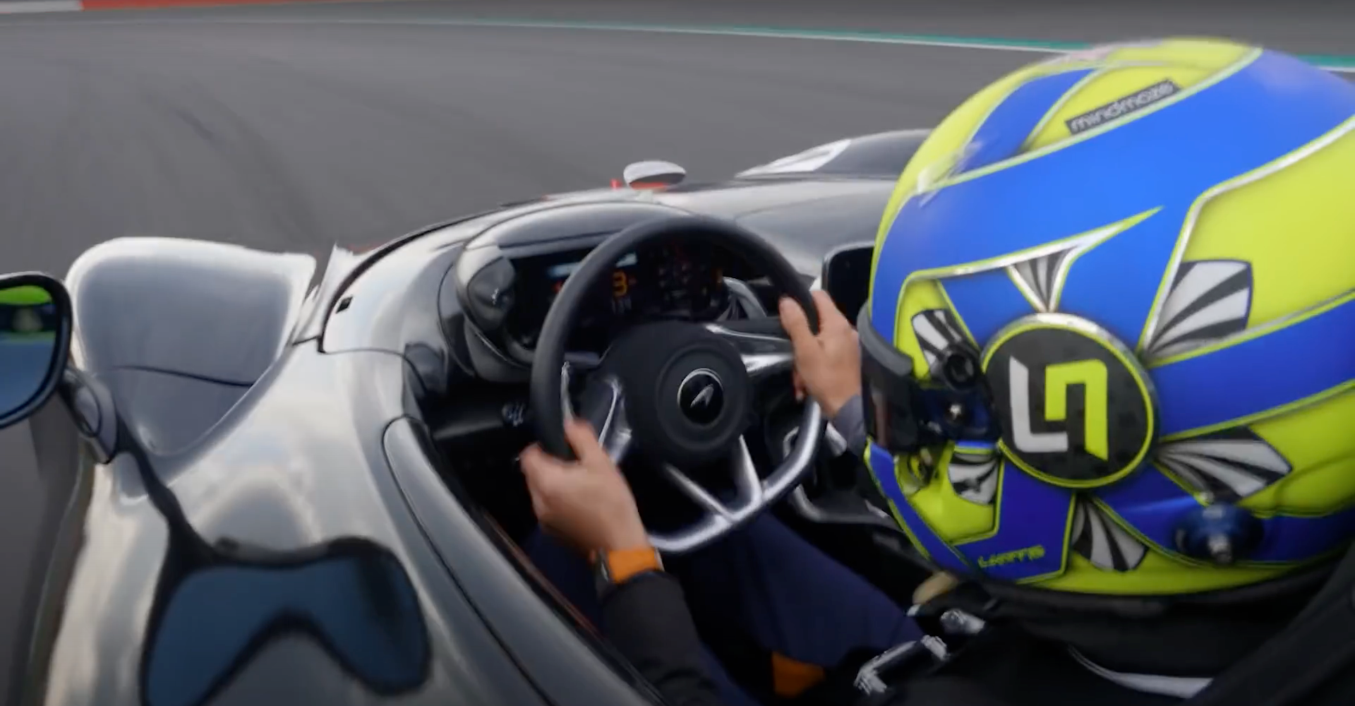 Watch the 804-HP, Windshield-Less McLaren Elva Get Put to the Test by F1 Driver Lando Norris