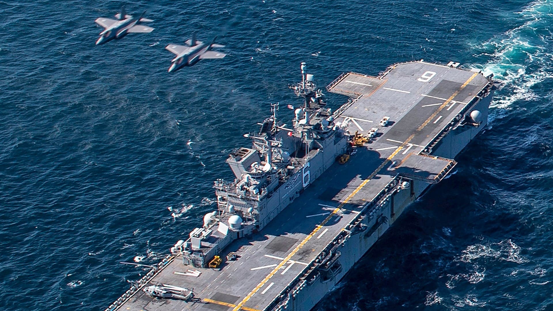 Japanese F-35As Train With USS America As Tokyo Looks Toward Its Aircraft Carrier Future
