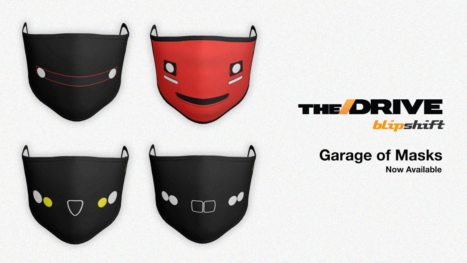 The Drive Has Your Holiday Shopping Covered! New Car Masks And T-Shirts From Blipshift