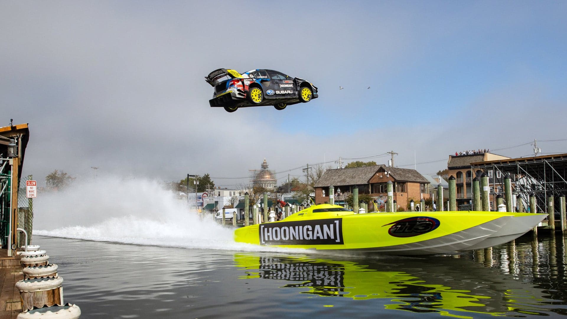 Gymkhana 11: Travis Pastrana Gets the Biggest Air Over His Hometown