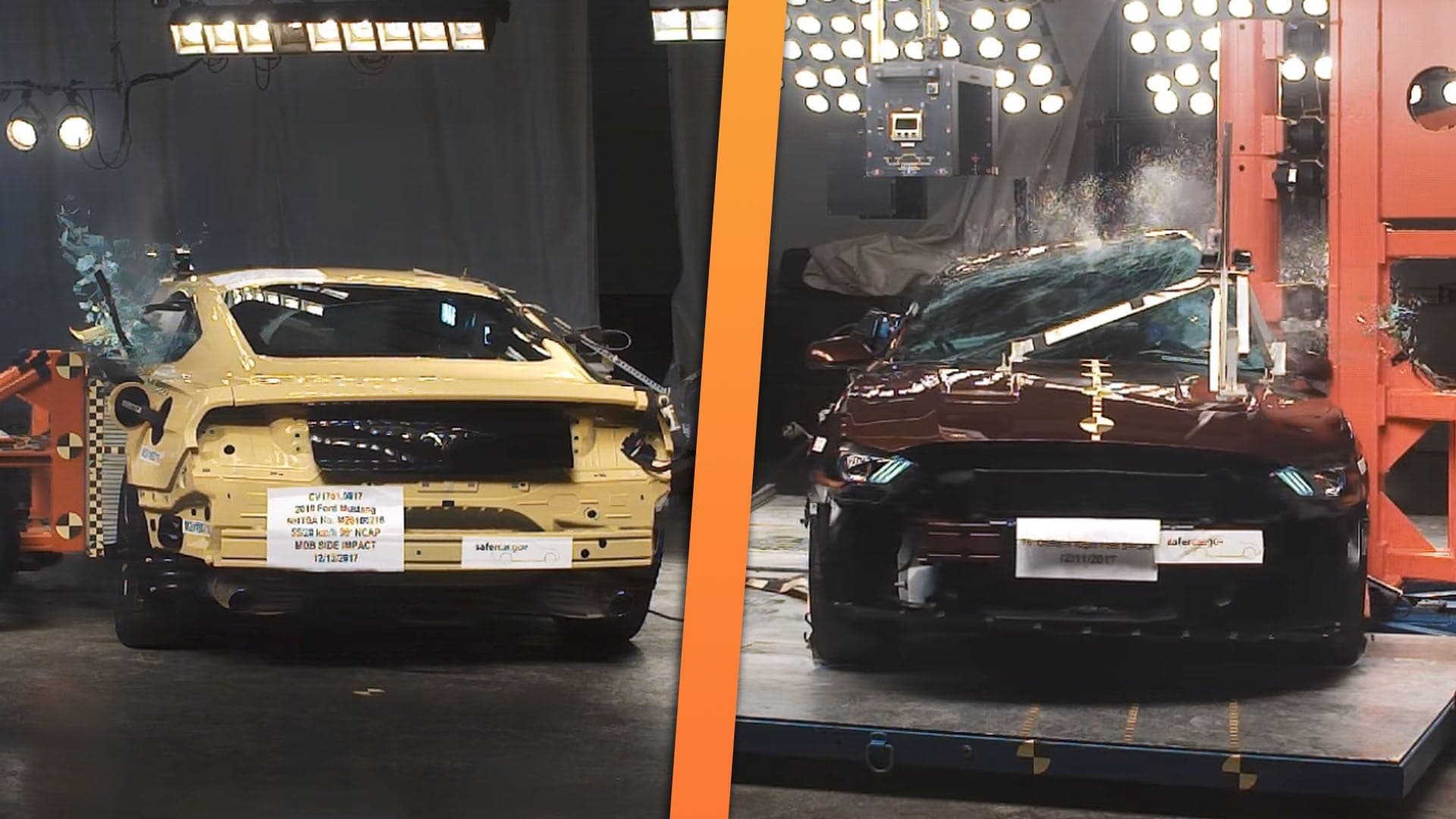 Ford Mustangs Crash-Tested by the NHTSA Are Your Cheapest Ticket Into Pony Car Ownership