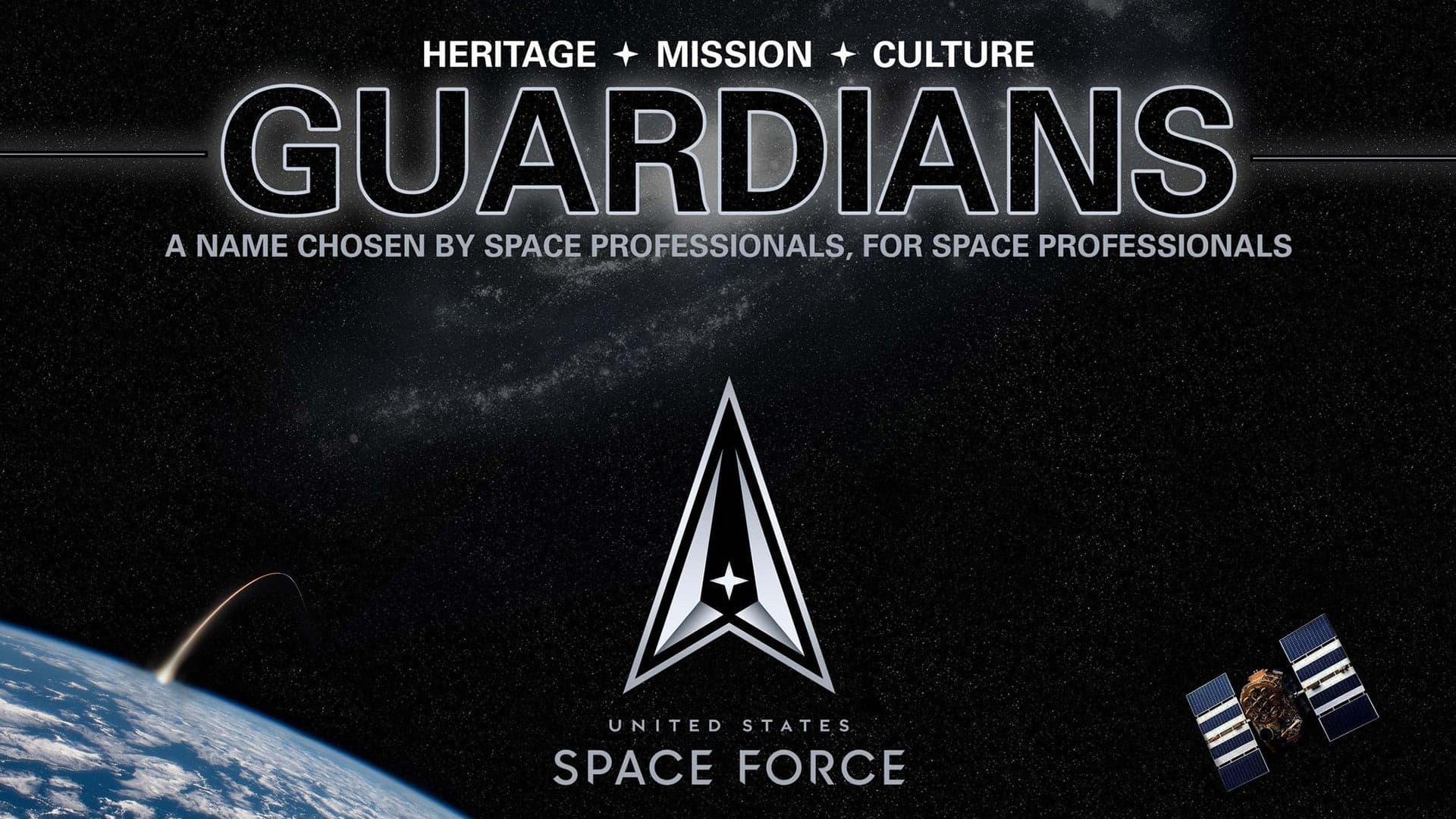 Space Force Troops Finally Have A Name: Guardians