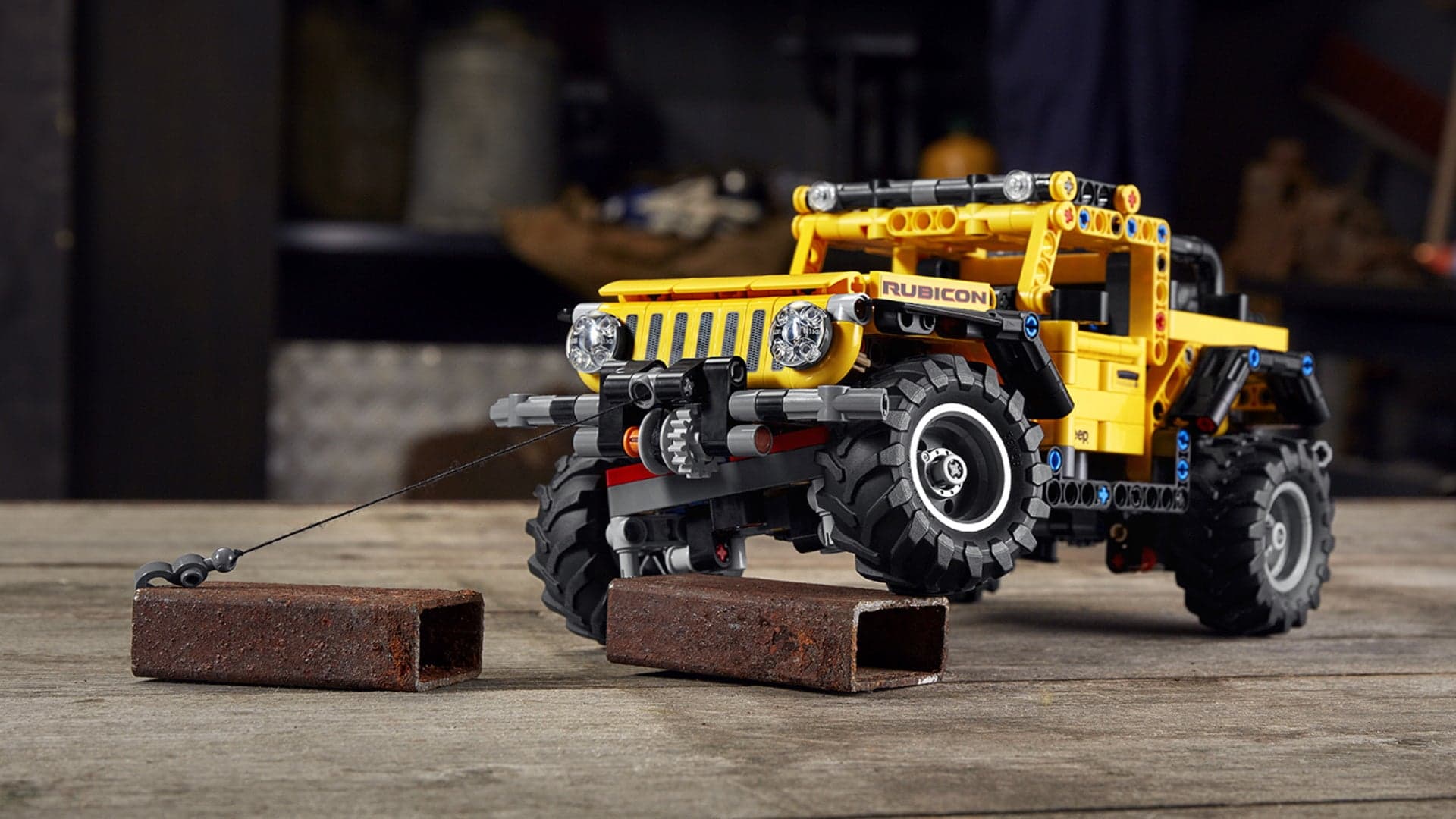 The New LEGO Jeep Wrangler Rubicon Is Ready to Conquer Your Living Room Furniture