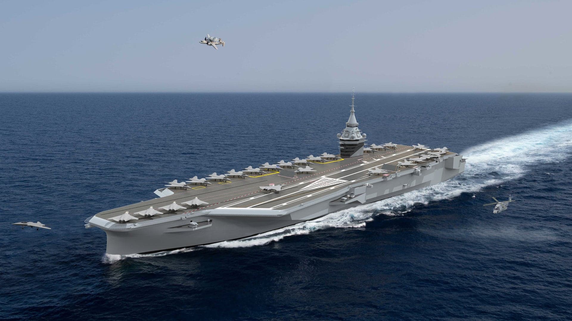 Here’s France’s Plan For Its New Nuclear Powered Supercarrier (Updated)