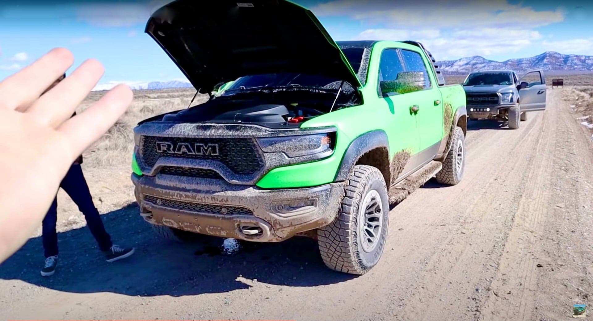 YouTuber Ruins Ram TRX Transmission After Off-Road Oil Line Failure by Refusing to Wait for a Tow