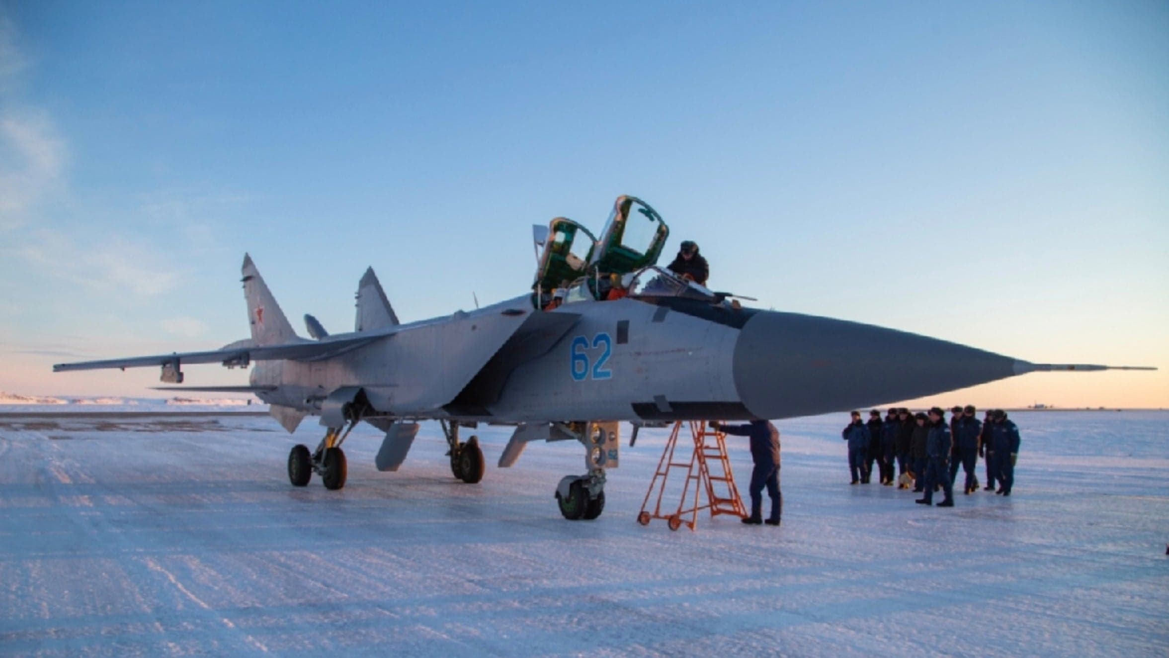 Russia Bolsters Its Arctic Defenses With MiG-31 Interceptor Rotation In The Far North