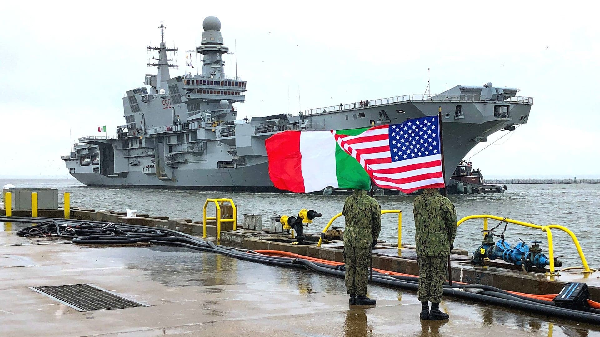 All You Need To Know About Italy’s F-35 Carrier That Just Arrived In The US