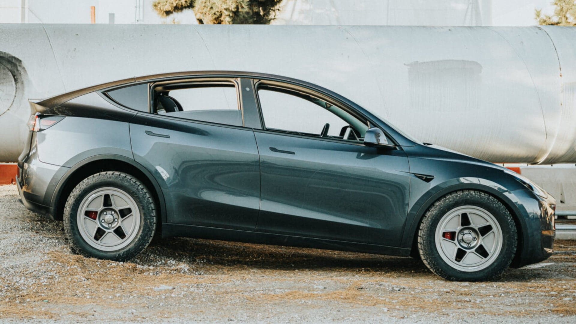 Weird Flex: Shop Makes Off-Road Suspension for Tesla Model Y With Questionable Articulation
