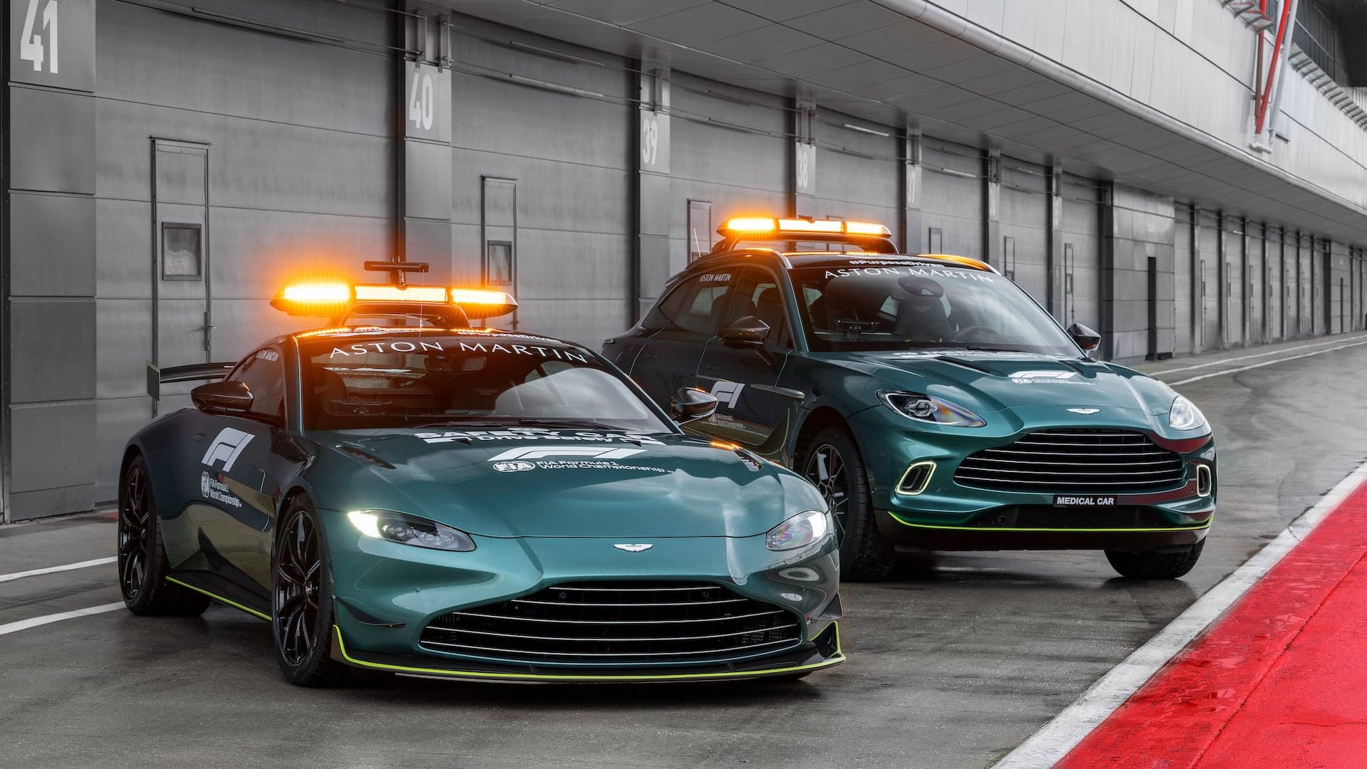 Aston Martin Vantage and DBX Will Serve as F1’s Safety and Medical Cars This Year