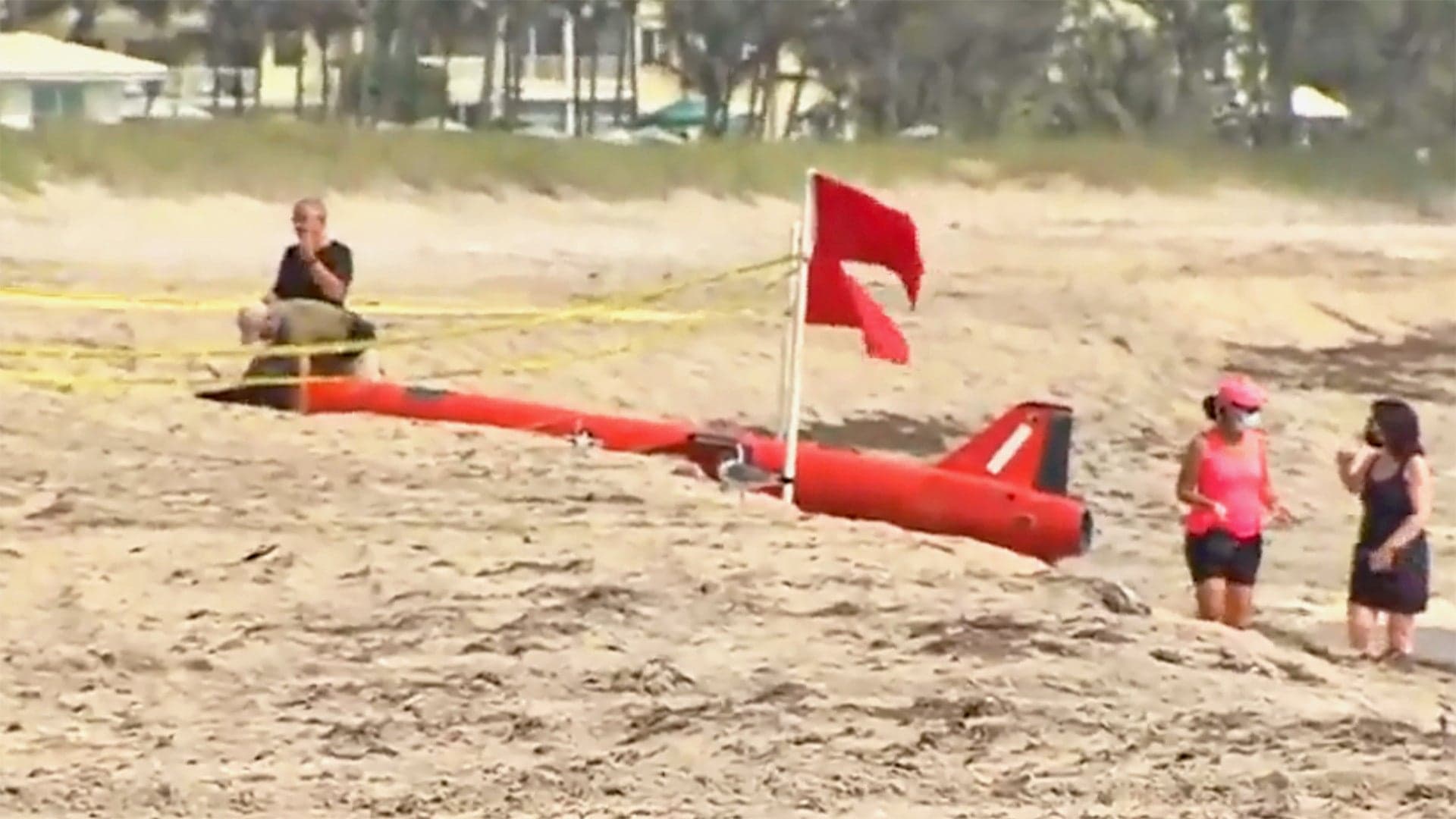 High-Performance Target Drone Washes Up On Florida Beach (Updated)