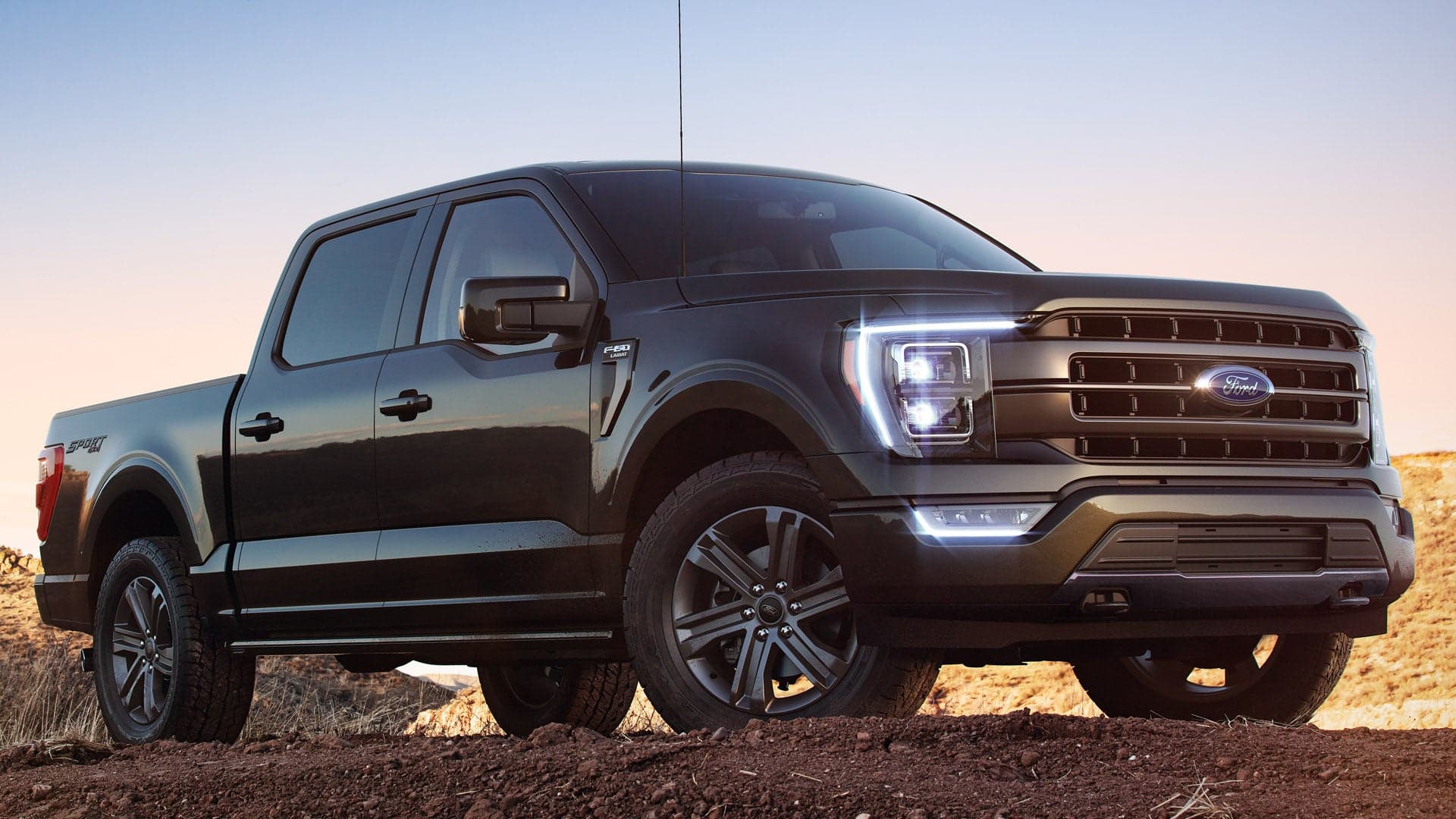 Partially Finished Ford F-150s Are Being Held After the Assembly Line Due to Chip Shortage