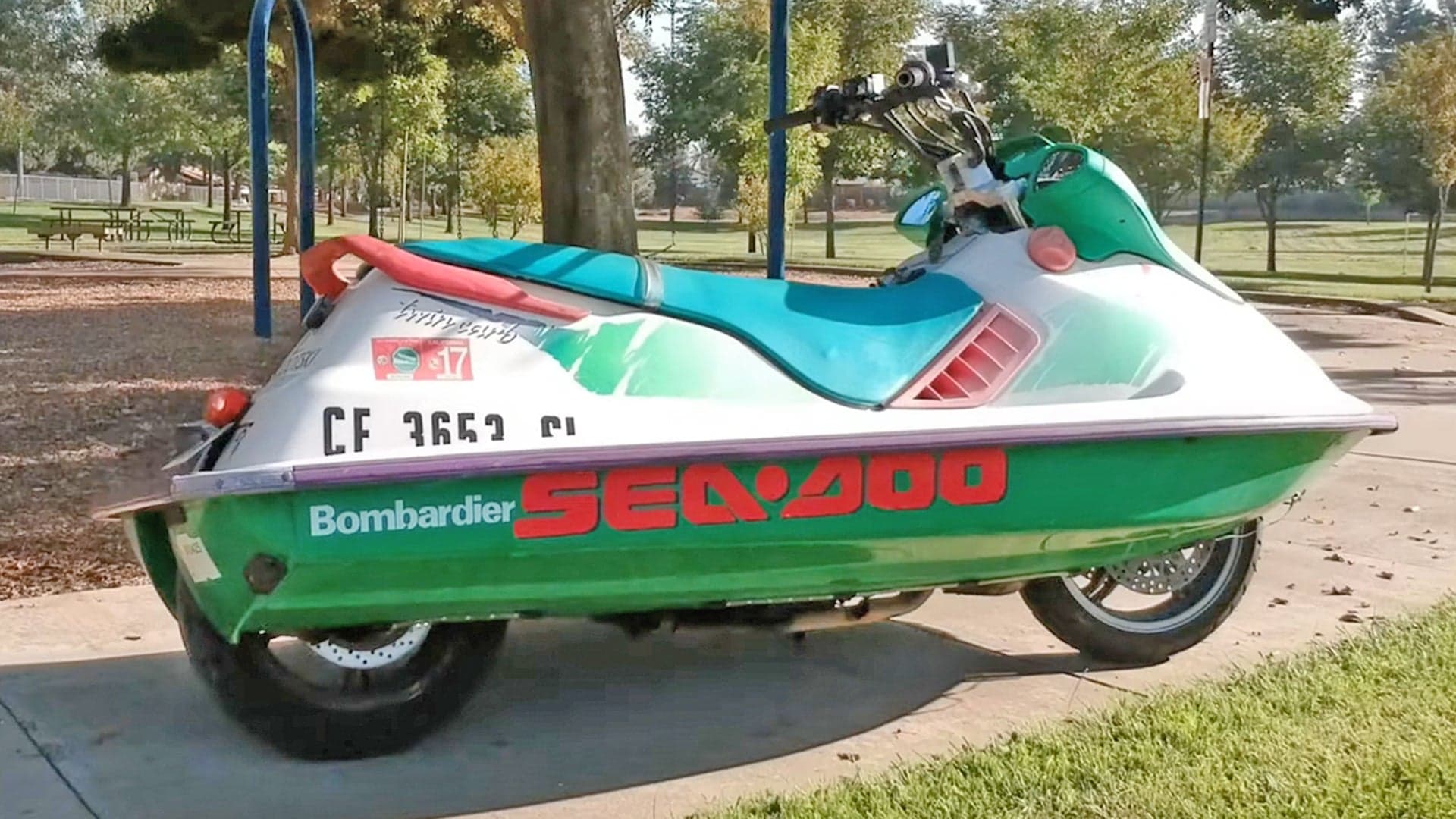 Converting Old Jet Skis Into Motorbikes Is a Mobility Trend We Can Get Behind