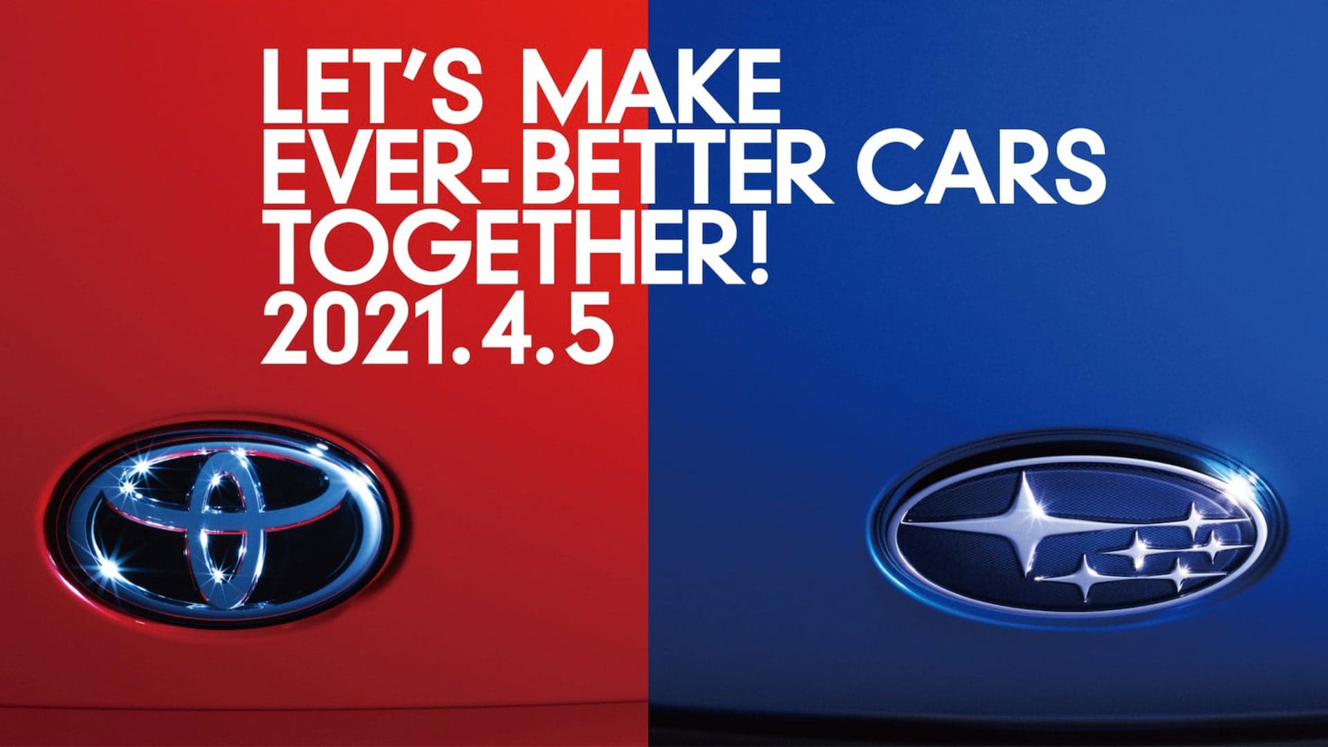 Subaru and Toyota Are Revealing a New Car Together on April 5, and It Might Not Be the GR86
