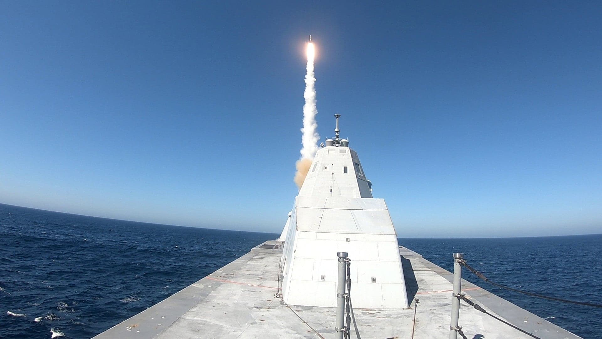 Navy Wants Triple-Packed Hypersonic Missile Modules On Its Stealthy Zumwalt Destroyers