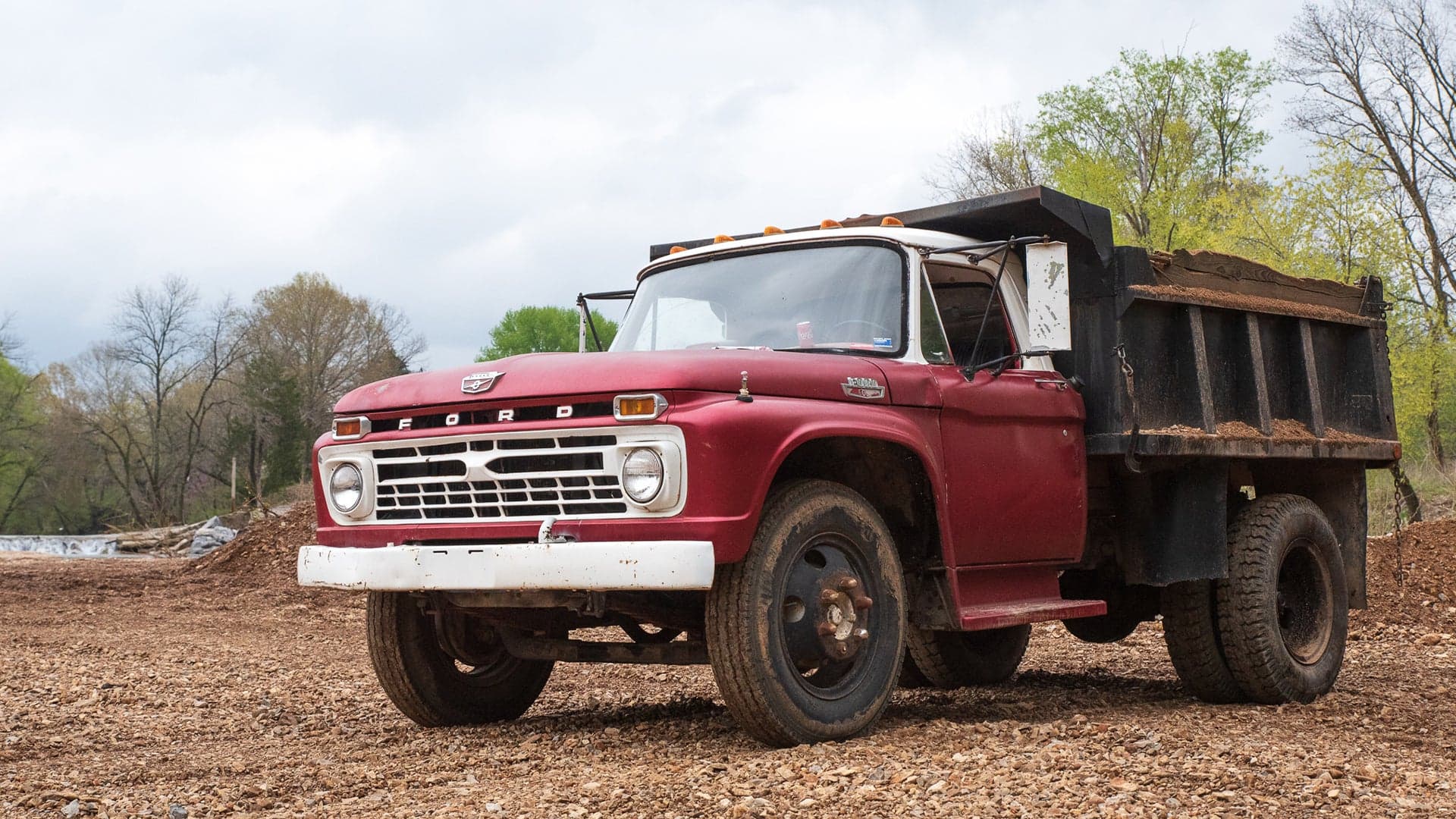 I’ve Hauled 1,000,000 Pounds of Rock in My 1966 Ford Dump Truck This Year Alone