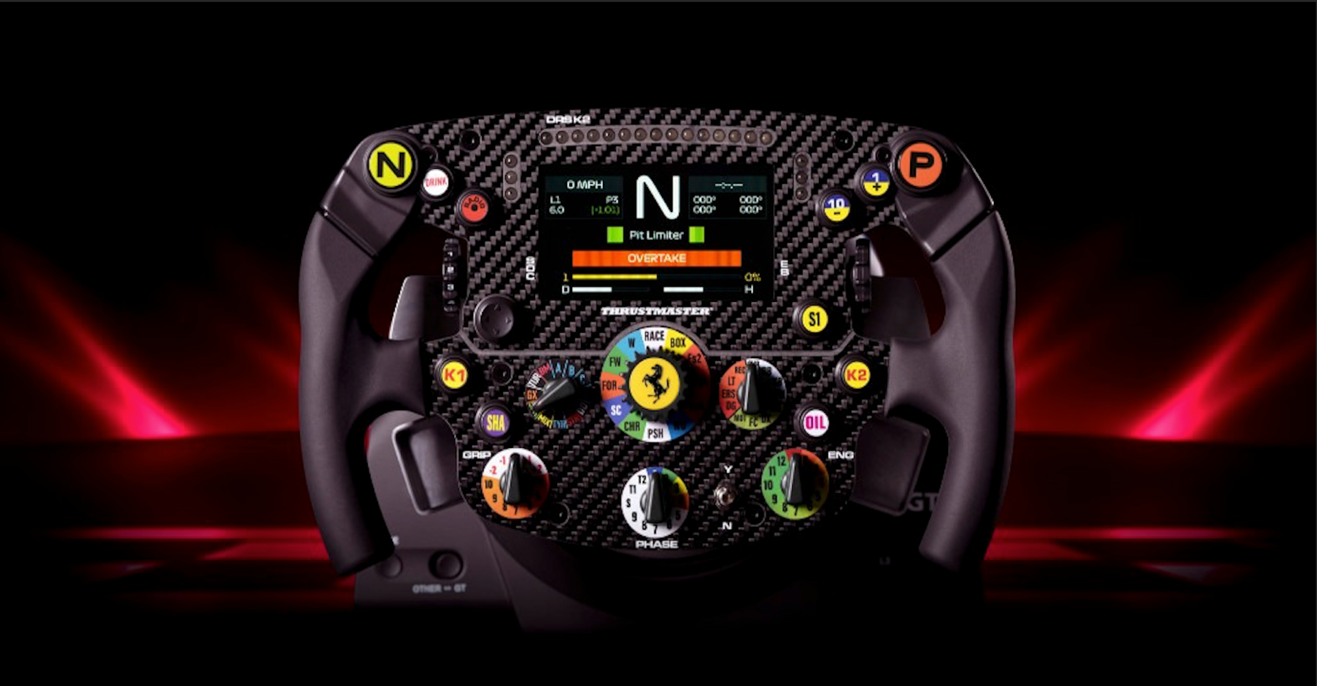 Thrustmaster’s New Sim Racing Wheel Is a Replica Straight Out of Ferrari’s F1 Car