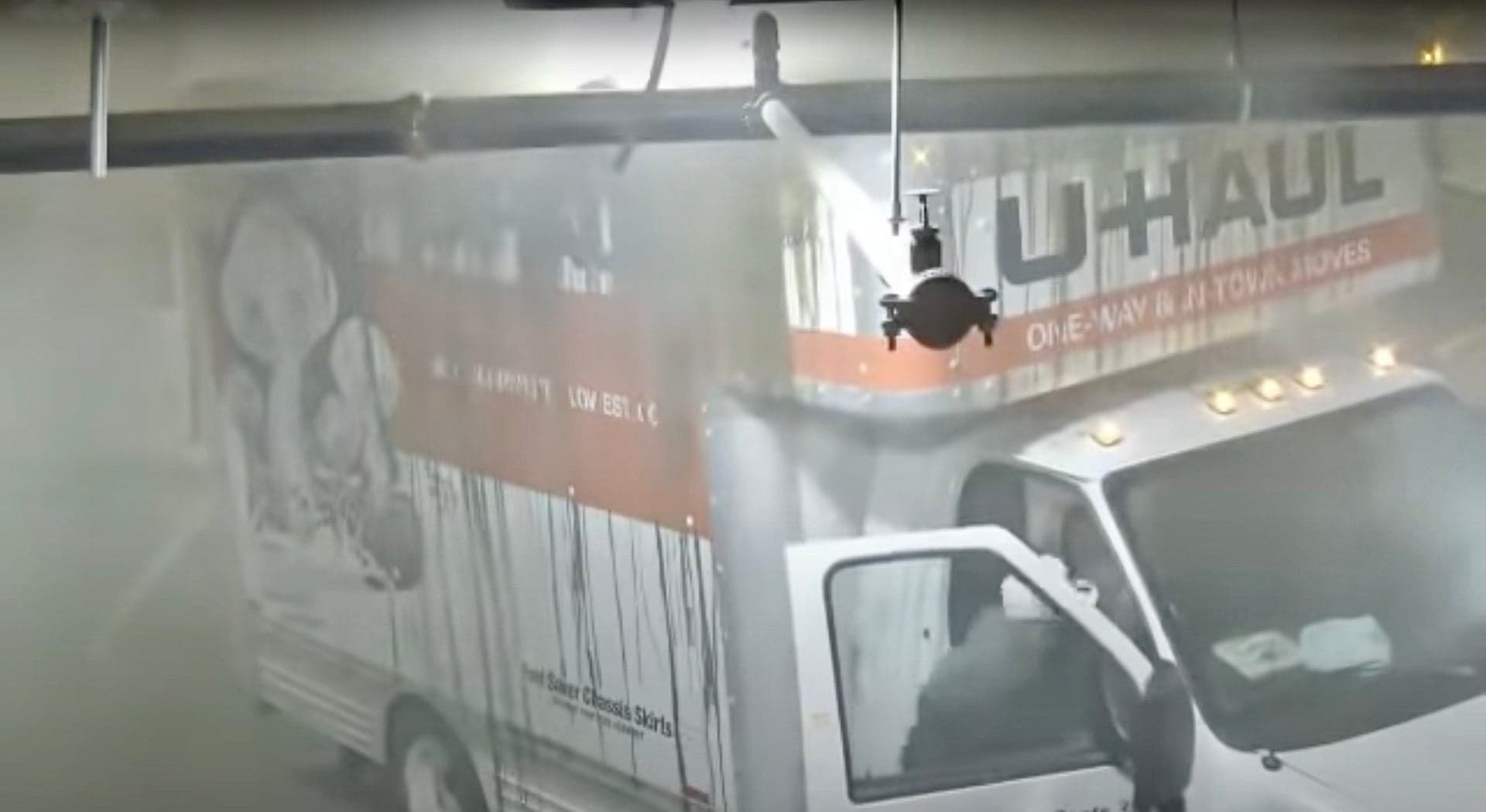 Watch This U-Haul Truck Parking Attempt End in Complete and Total Disaster