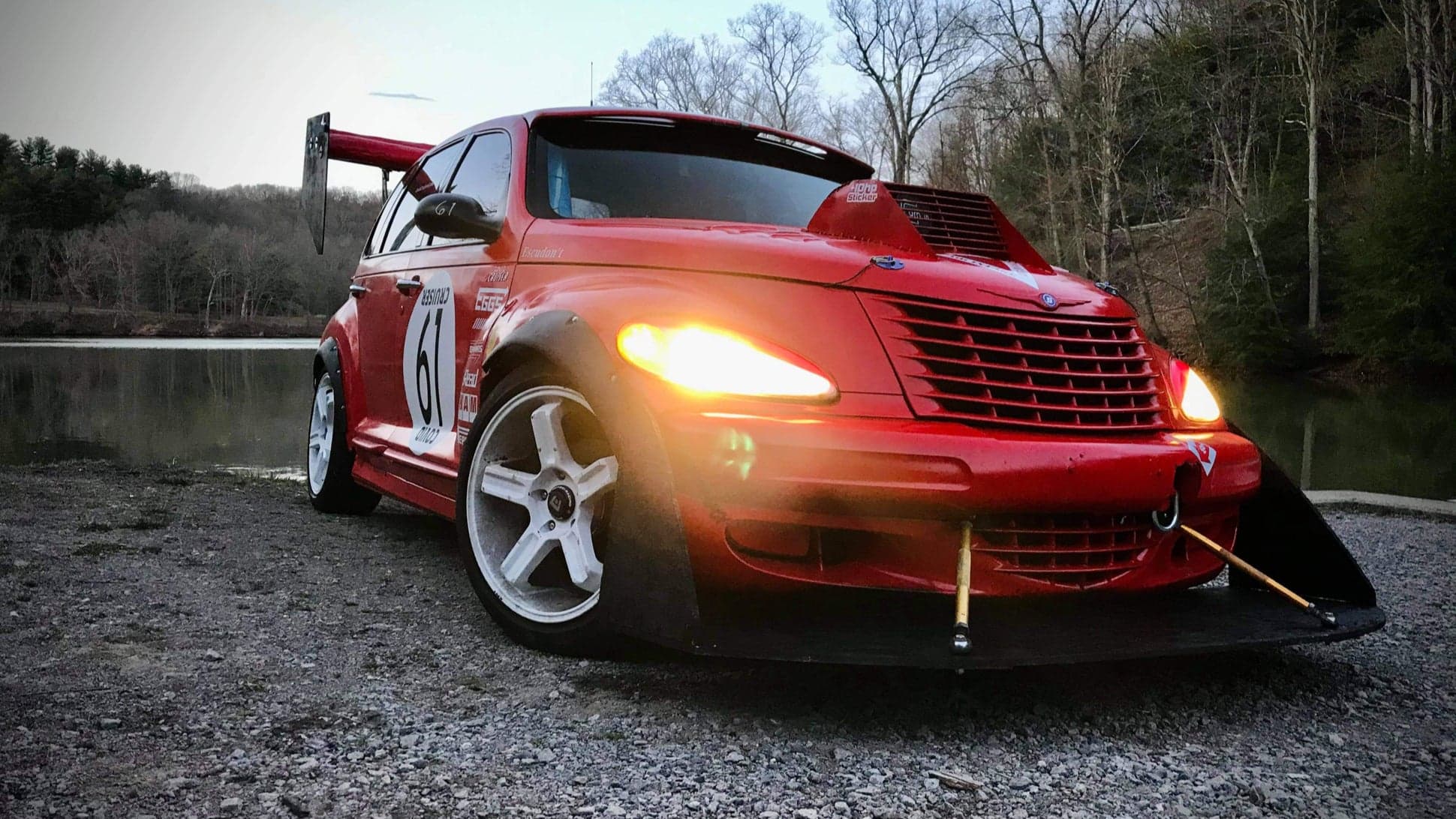 That Viral Pikes Peak-Inspired PT Cruiser With the Huge Aero Is Really Going Racing