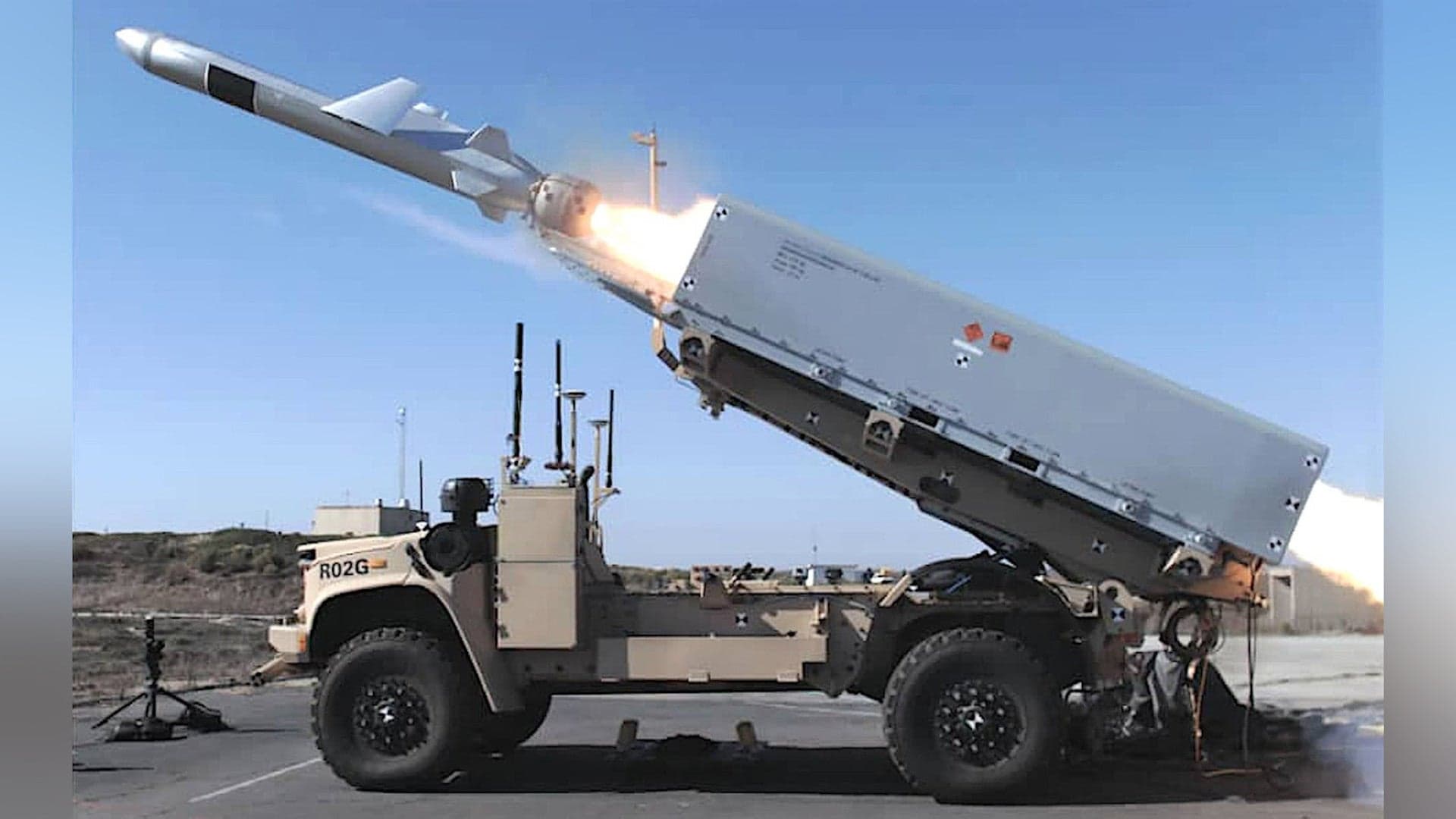 The Marines’ New Unmanned Ship Killing Missile Launcher Truck Breaks Cover