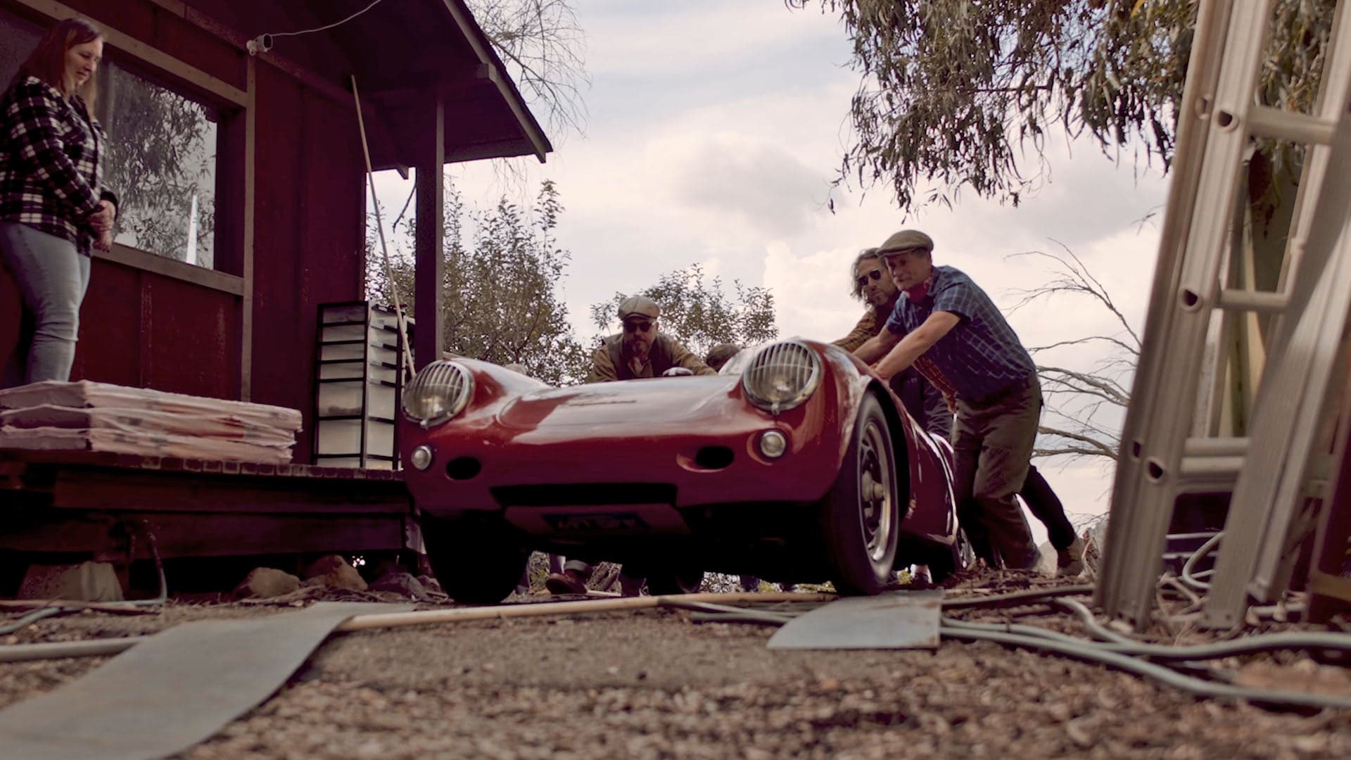 1955 Porsche 550 Spyder Emerges from California Storage Container After 35 Years in Hiding