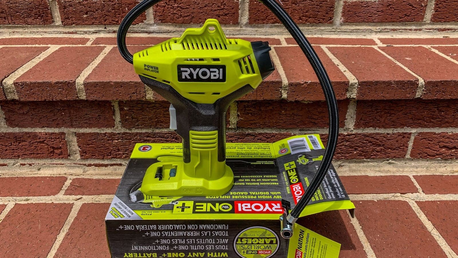We Go Portable With the Ryobi P737 18-Volt One+ Cordless Power Inflator