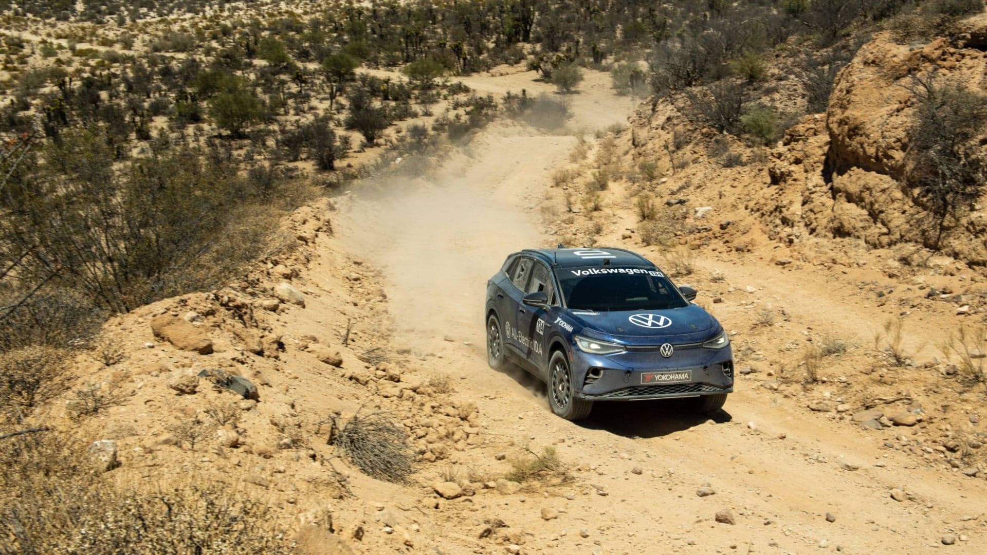 Volkswagen ID.4 Becomes First Production-Based EV To Complete the NORRA Mexican 1000
