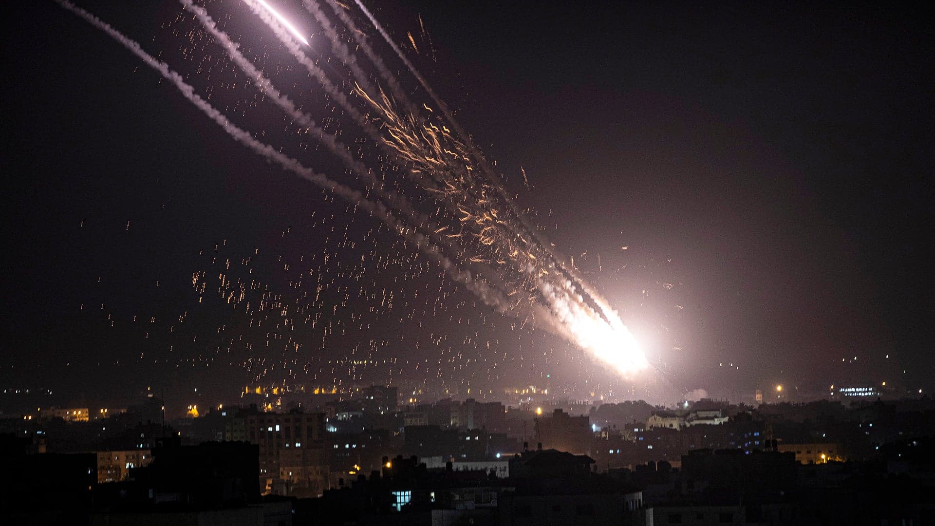 Largest Rocket Barrage From Gaza Ever Hits Central Israel Amid Fears Of An Imminent War