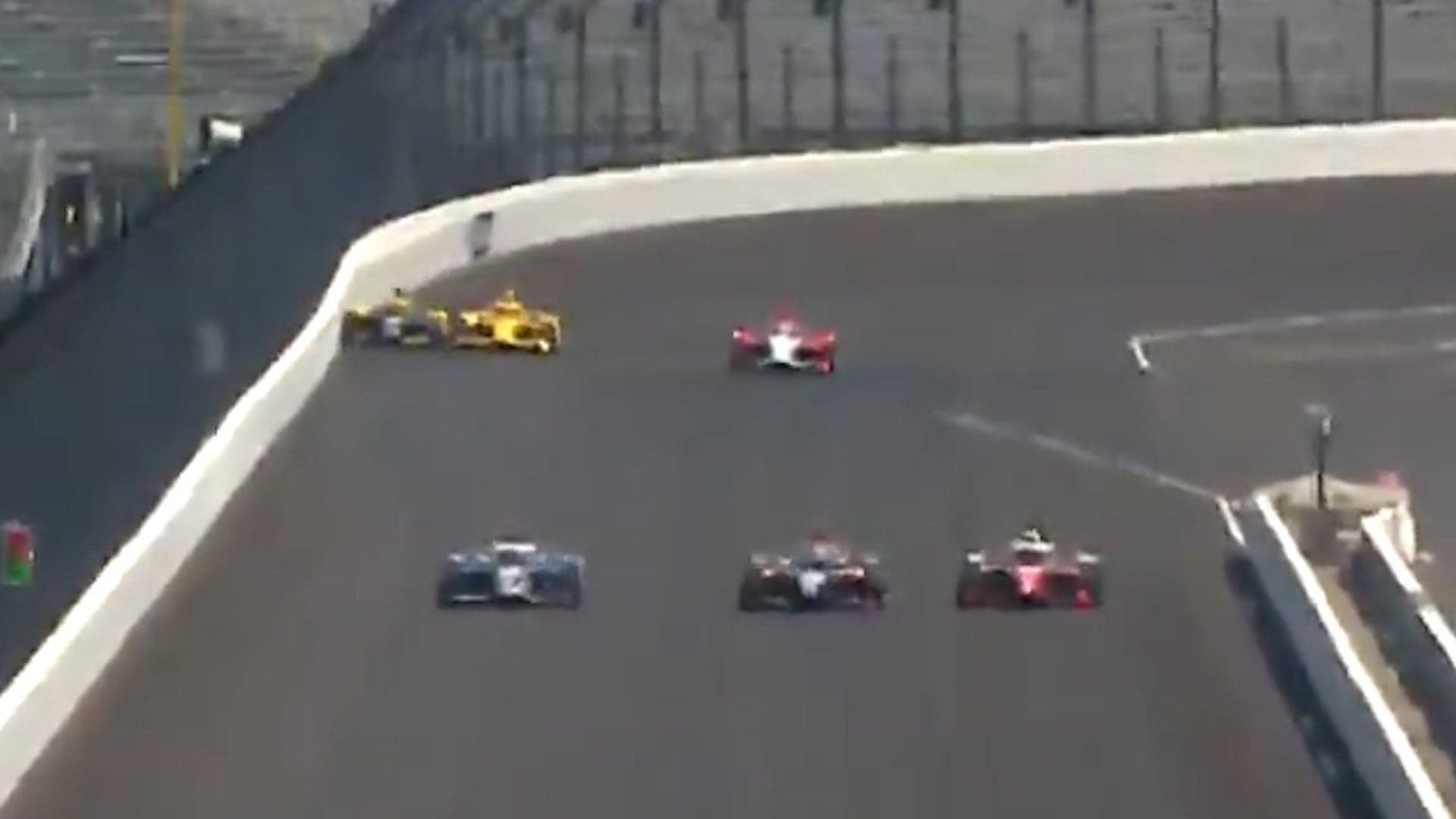 IndyCar Team Punished for ‘Idiot’ Group Photo Attempt That Caused Crash in Indy 500 Practice