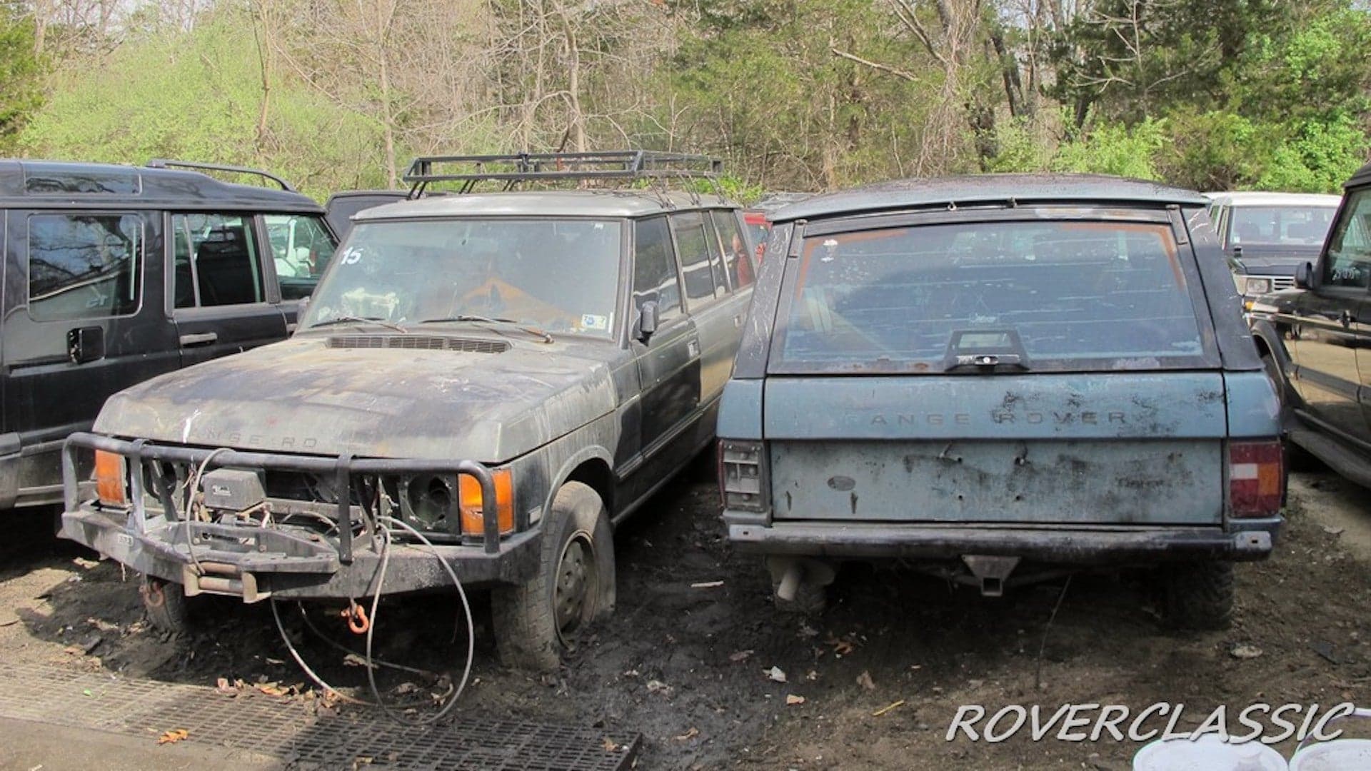 There’s a Lot Full of 16 Salvage Range Rover Classics on eBay for $73K