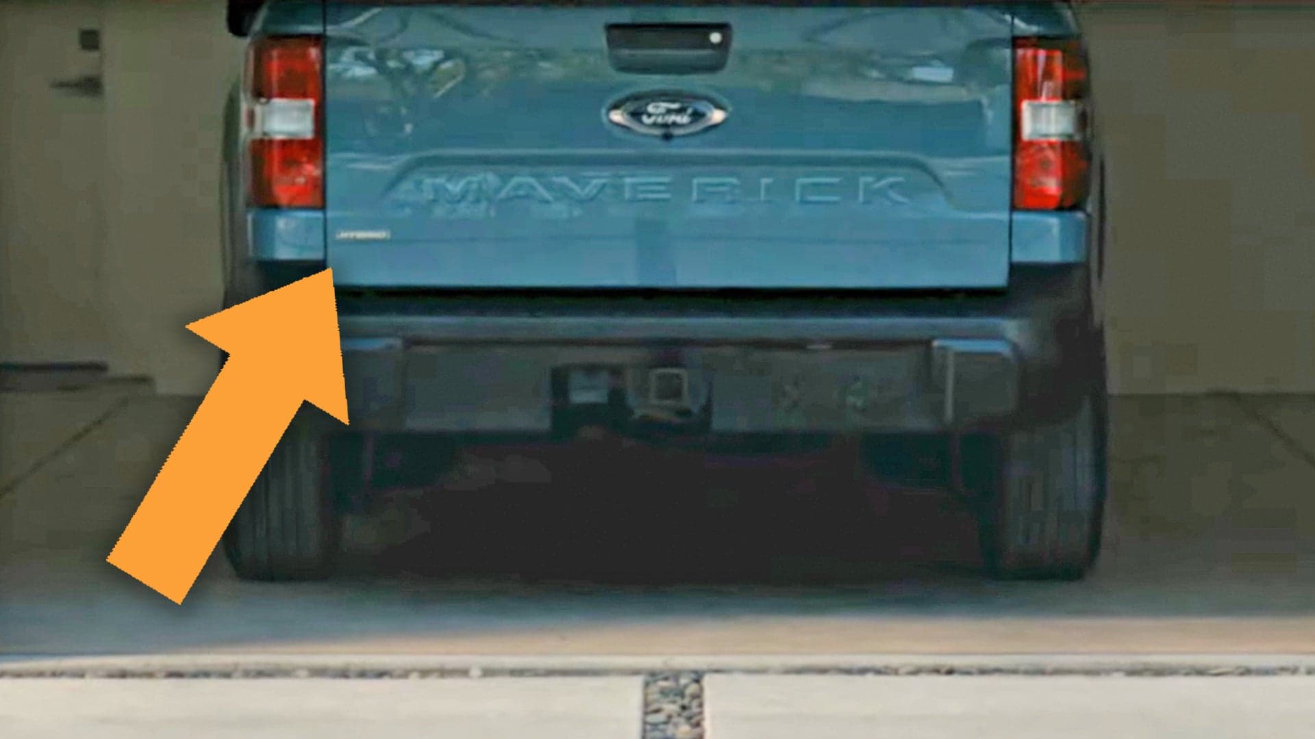 Teaser Shows 2022 Ford Maverick Compact Pickup Will Have Hybrid Version
