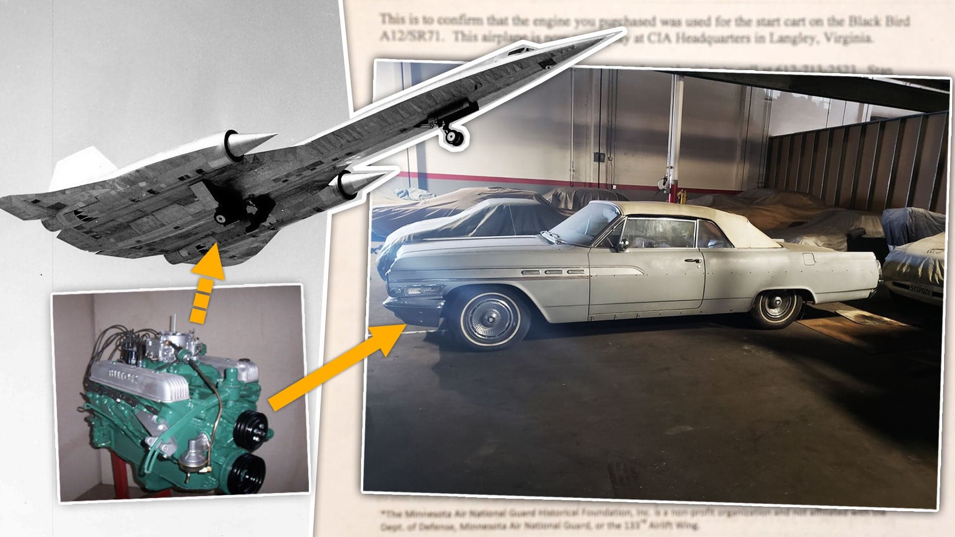 Cold War Engine Swap: Meet the 1963 Buick Wildcat With an A-12 Archangel Start-Cart Engine