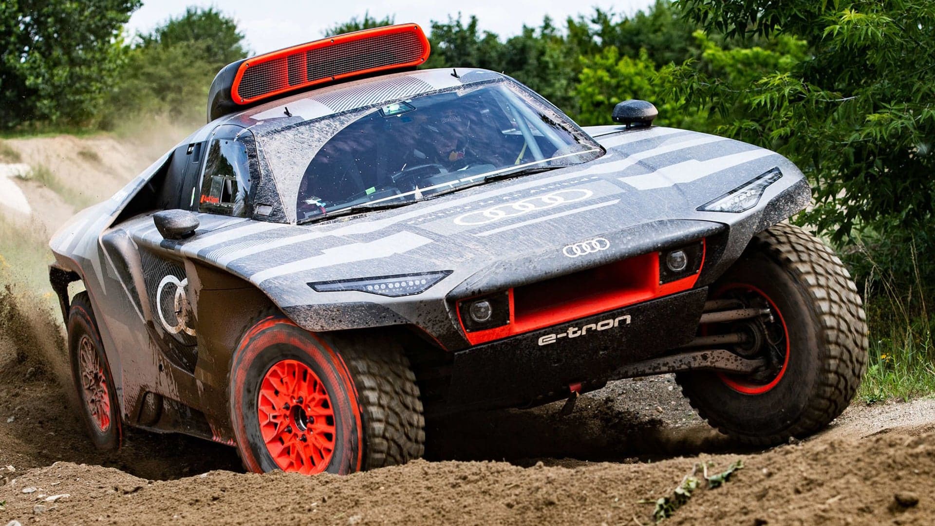 Audi Is Taking on Dakar With This Badass E-Tron Rally Truck