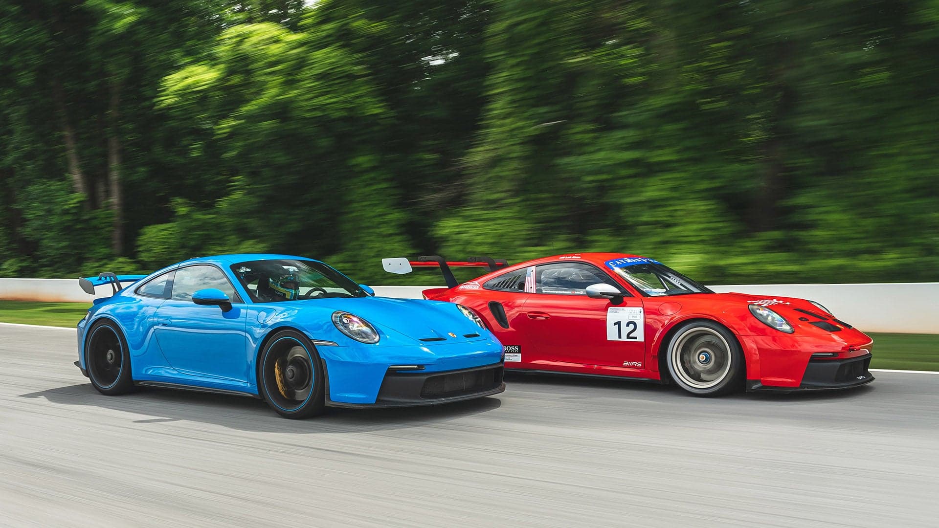 2022 Porsche 911 GT3 vs. 911 GT3 Cup Car Review: The Best of the Best of the Best